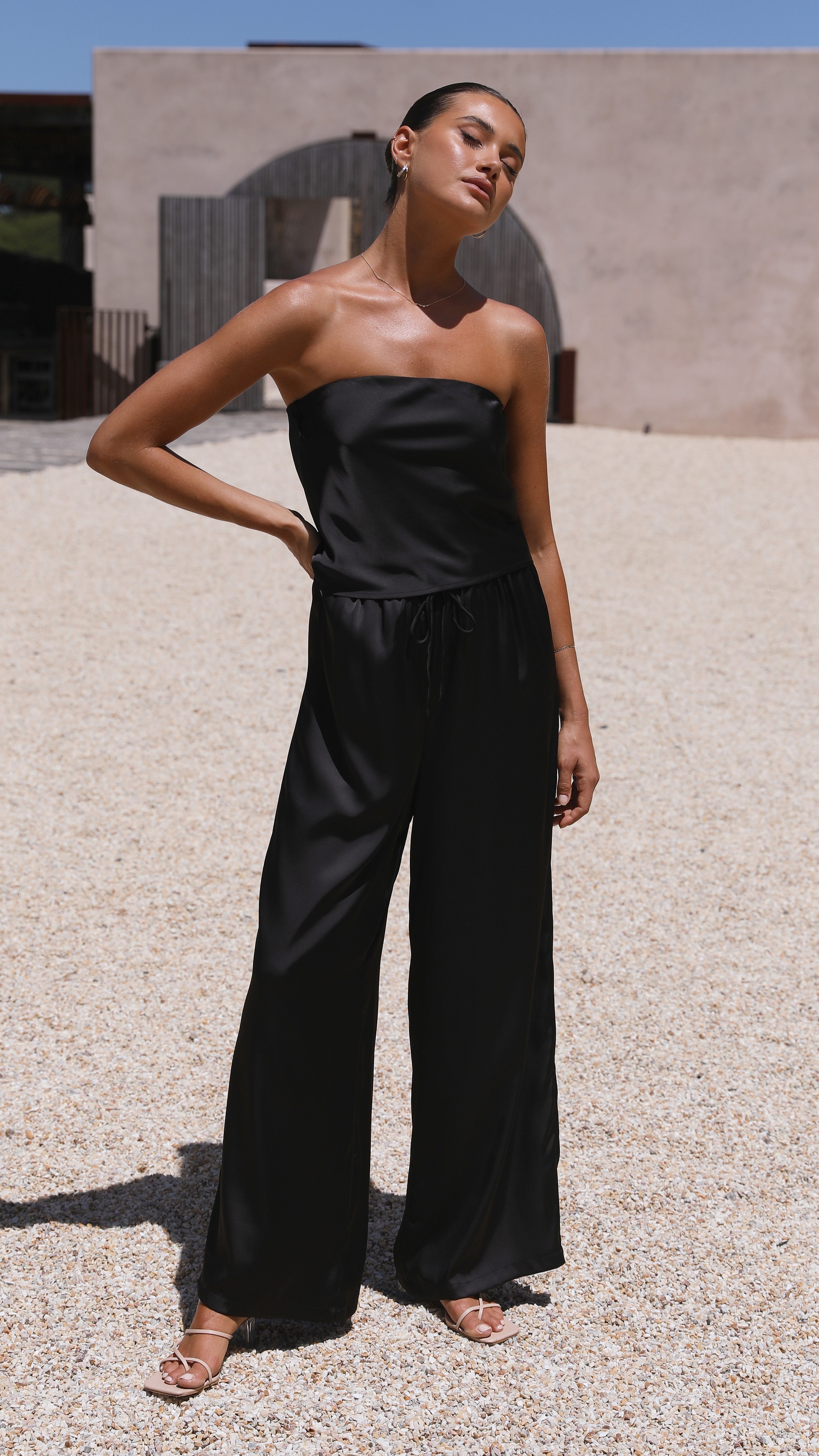 Zuri Pants - Black-Sunshines Bliss