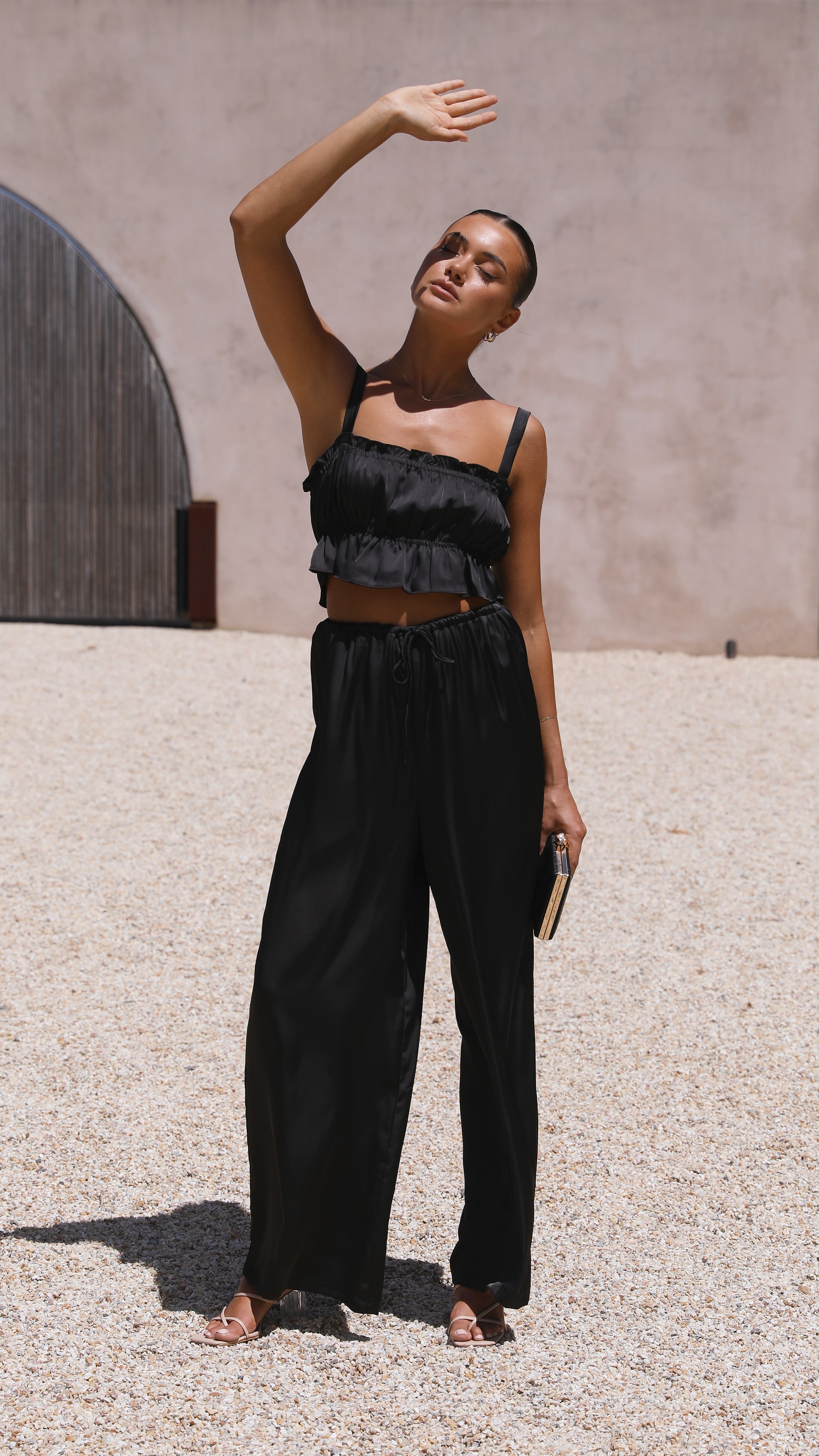 Zuri Pants - Black-Sunshines Bliss