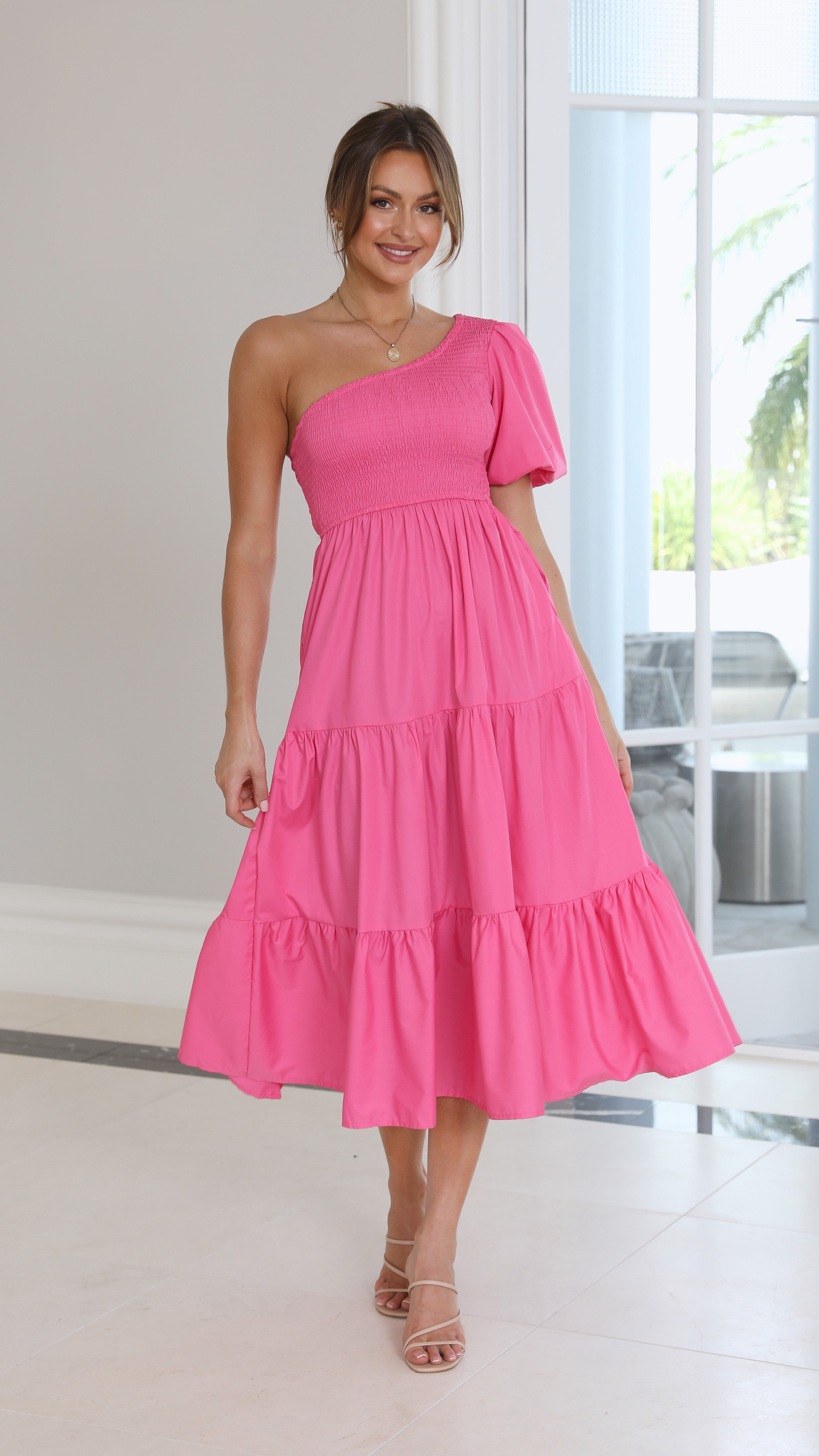 Frankie Maxi Dress - Hot Pink-Sunshines Bliss