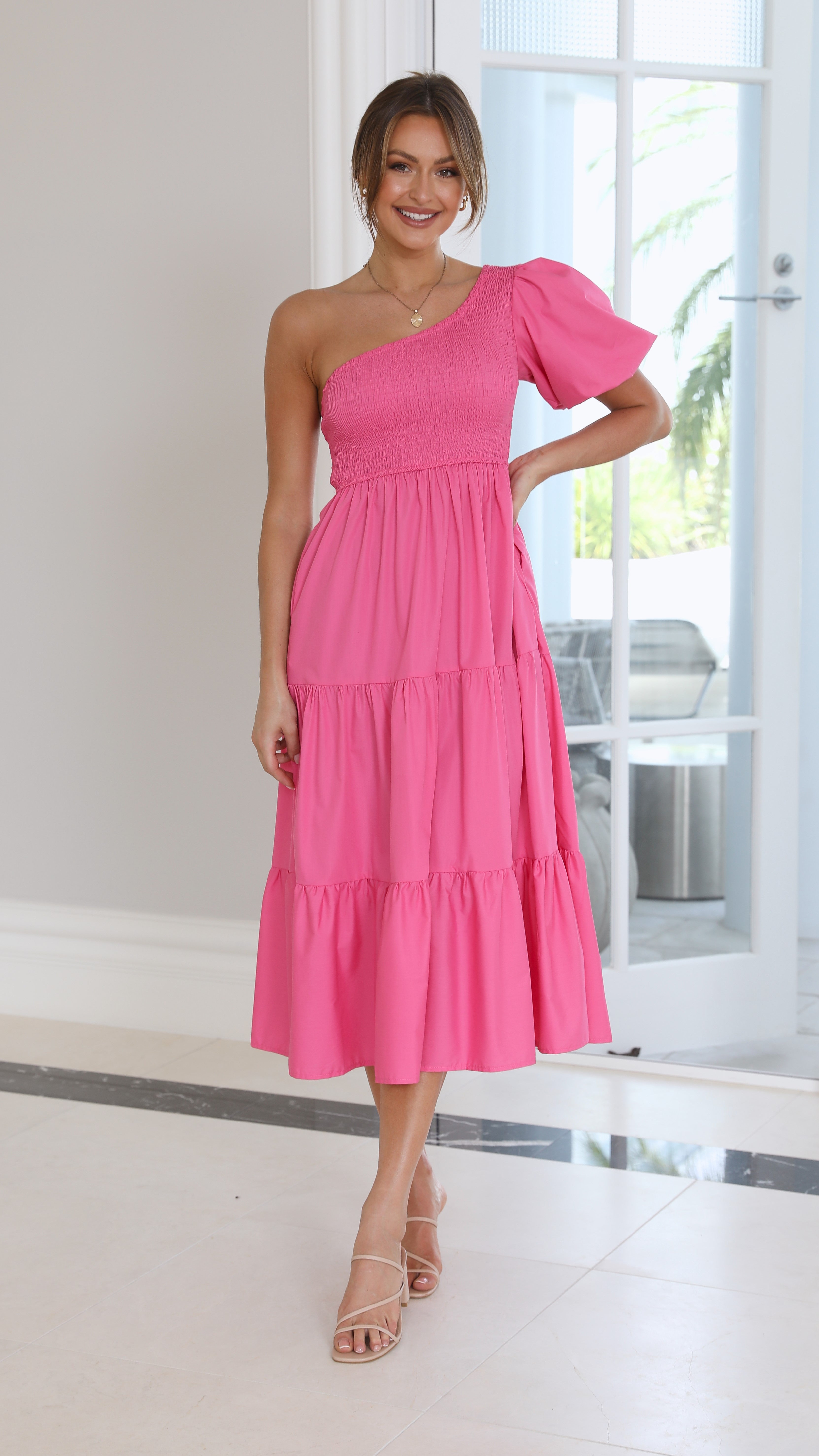 Frankie Maxi Dress - Hot Pink-Sunshines Bliss