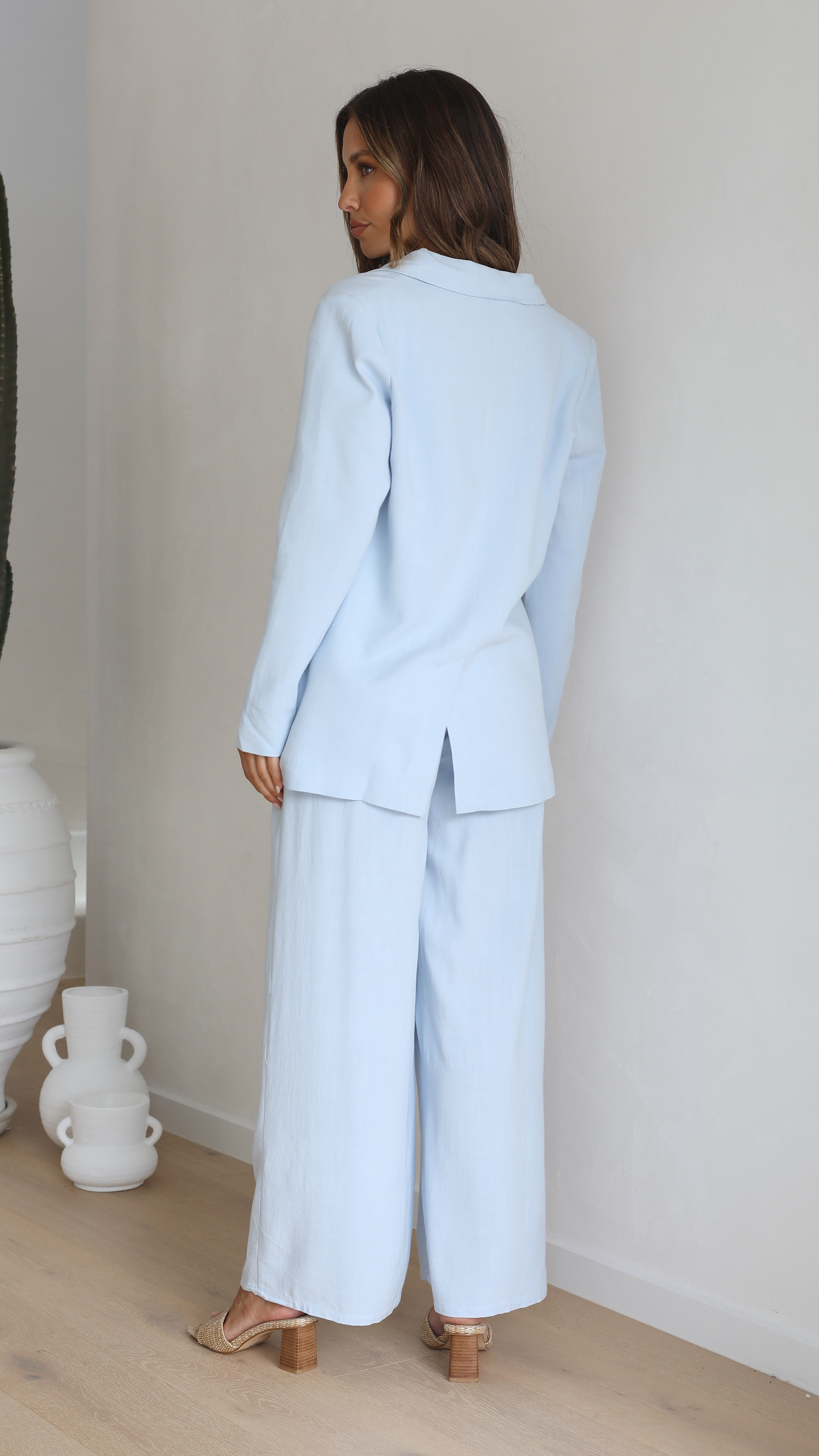 Fawn Pants - Sky Blue-Sunshines Bliss