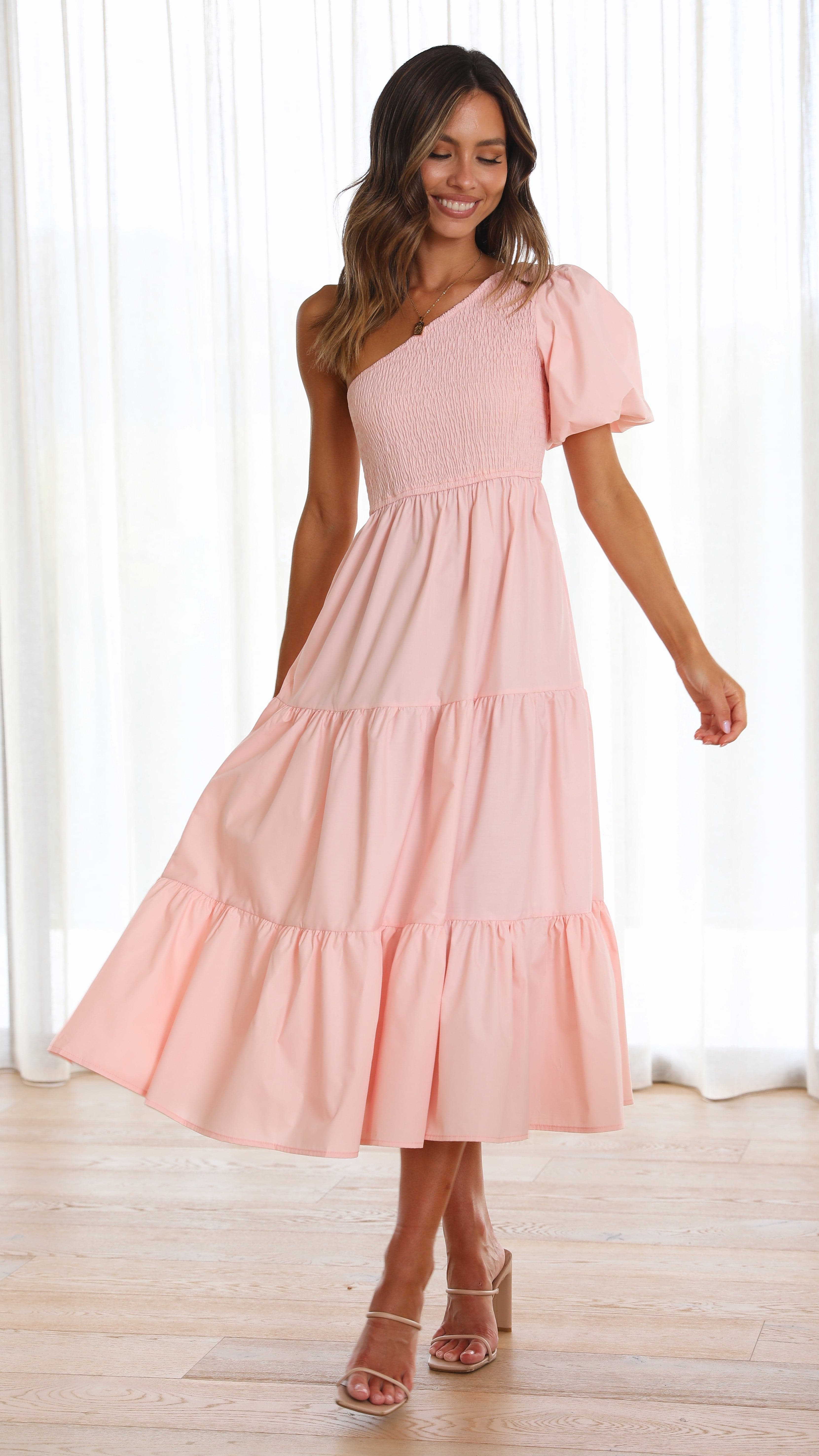 Frankie Maxi Dress - Blush-Sunshines Bliss