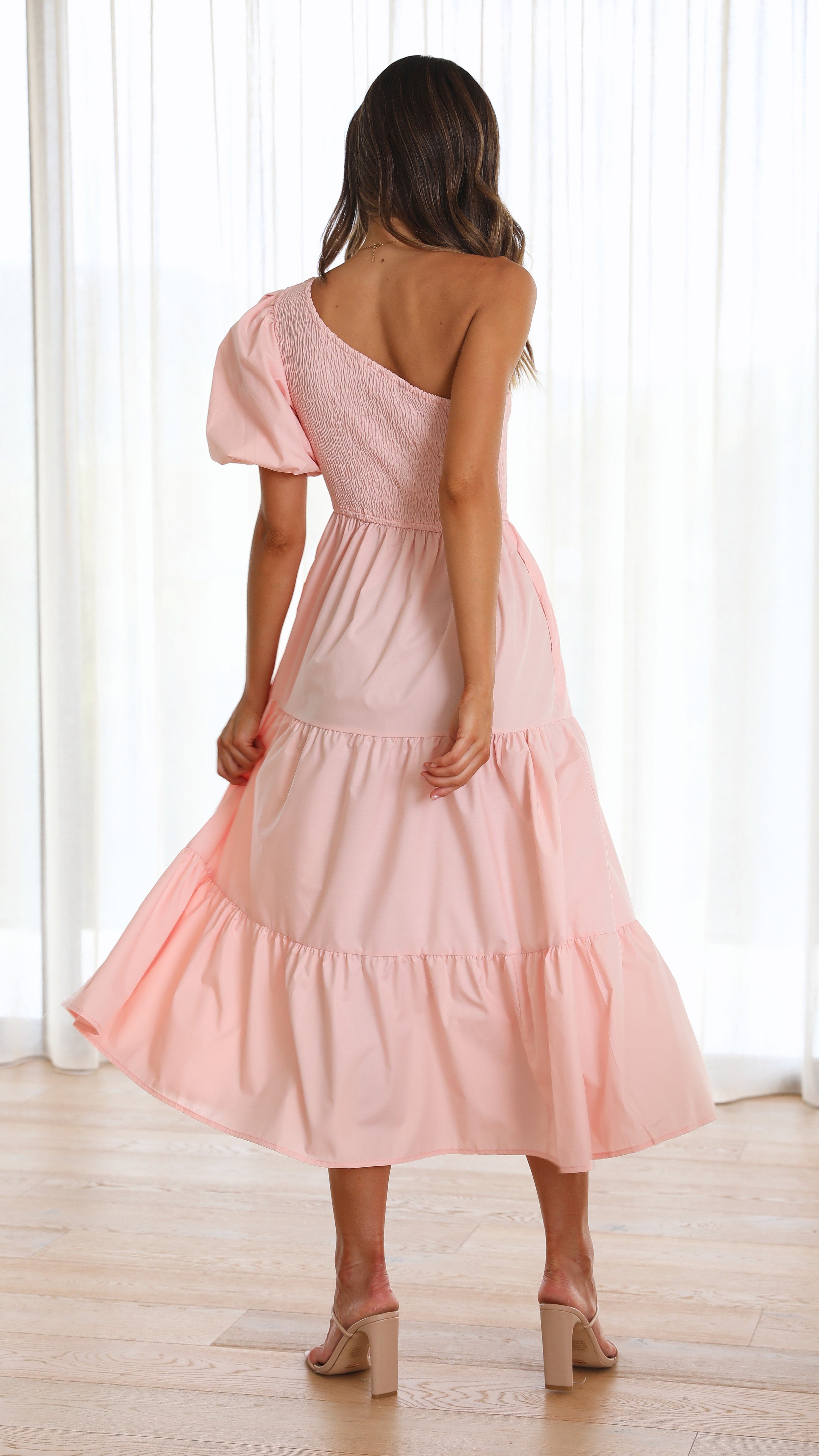 Frankie Maxi Dress - Blush-Sunshines Bliss