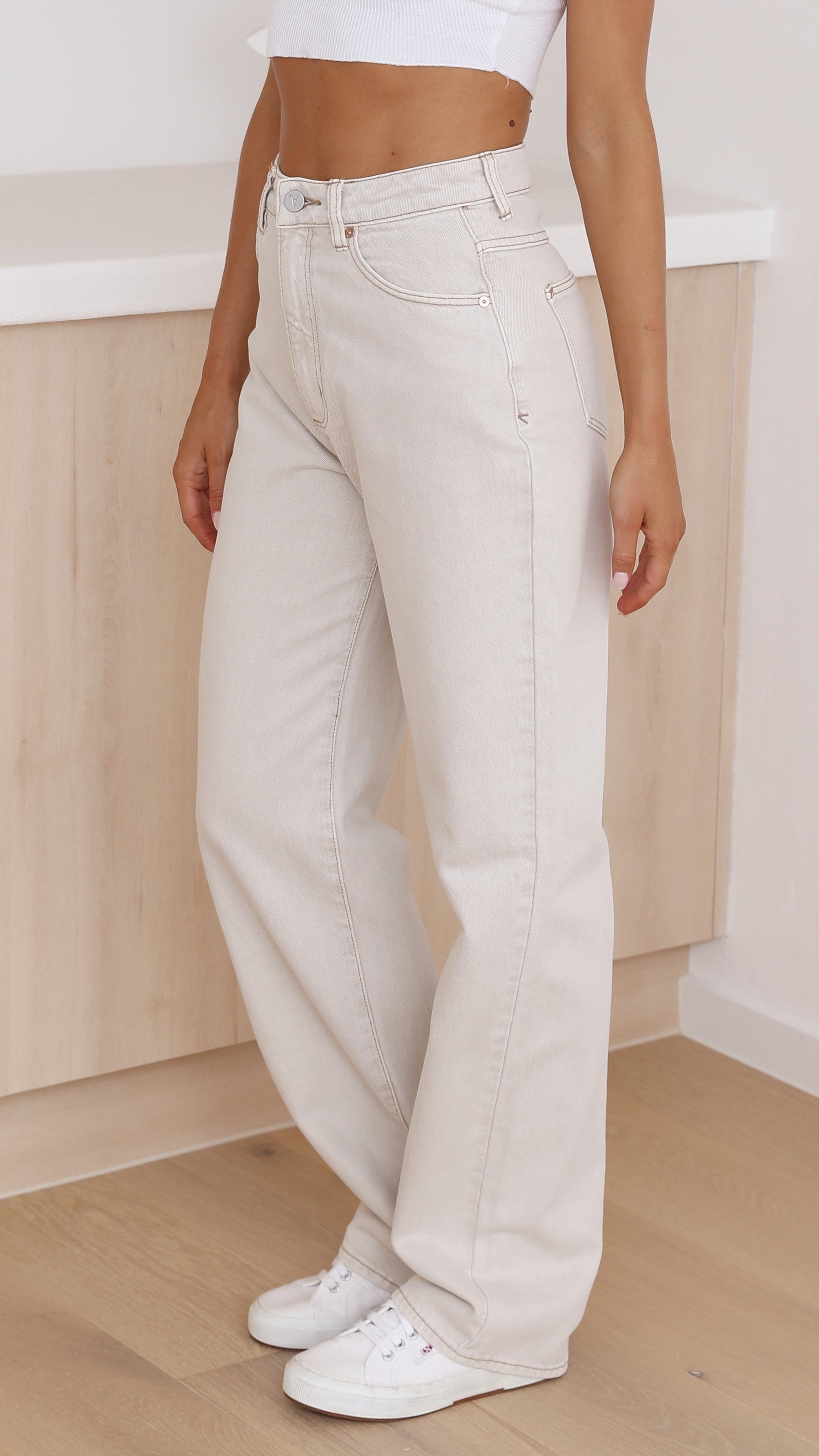 Abrand Carrie Jean - Contrast Stone-Sunshines Bliss