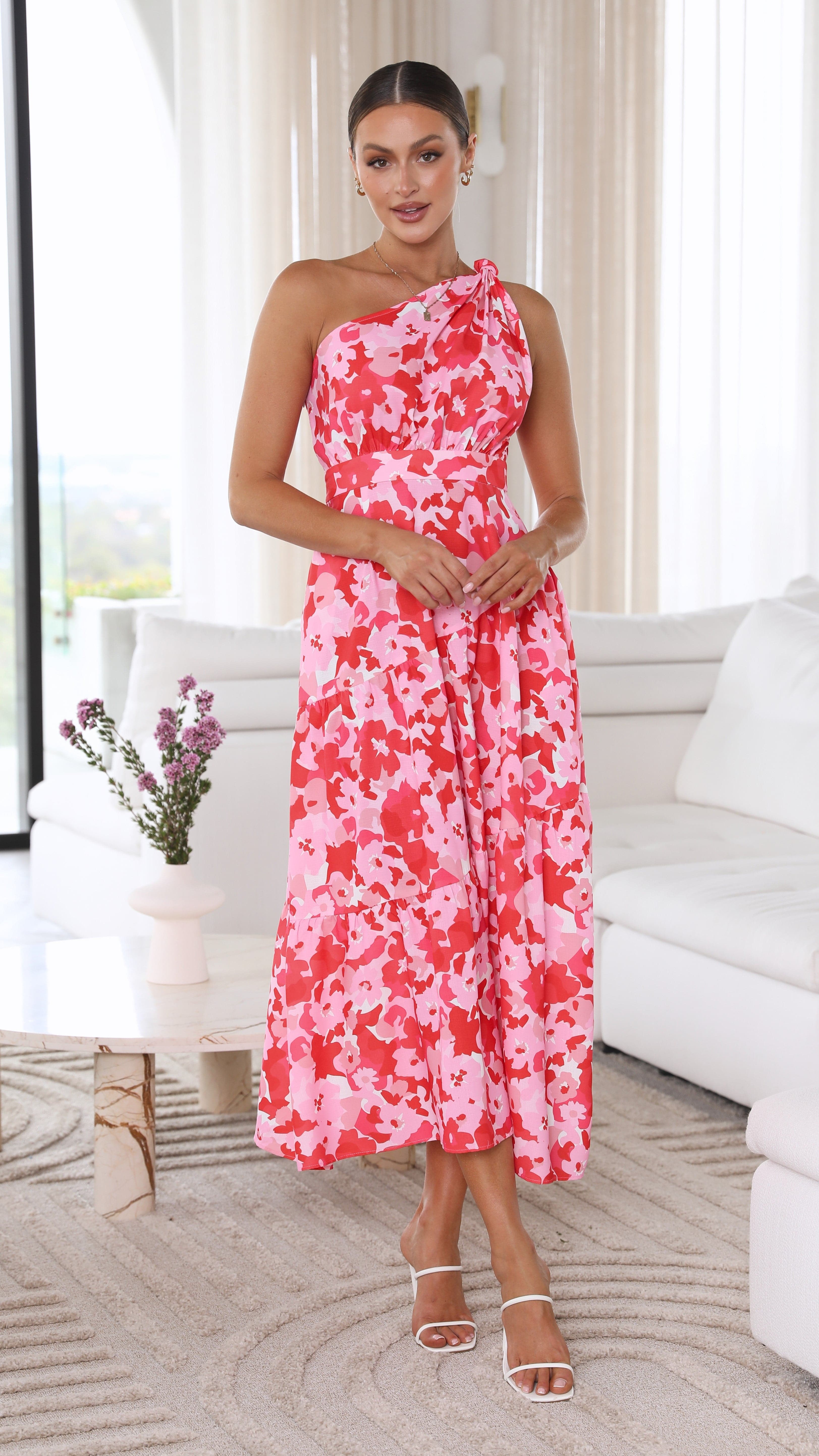 Alanna Maxi Dress - Posey Print-Sunshines Bliss