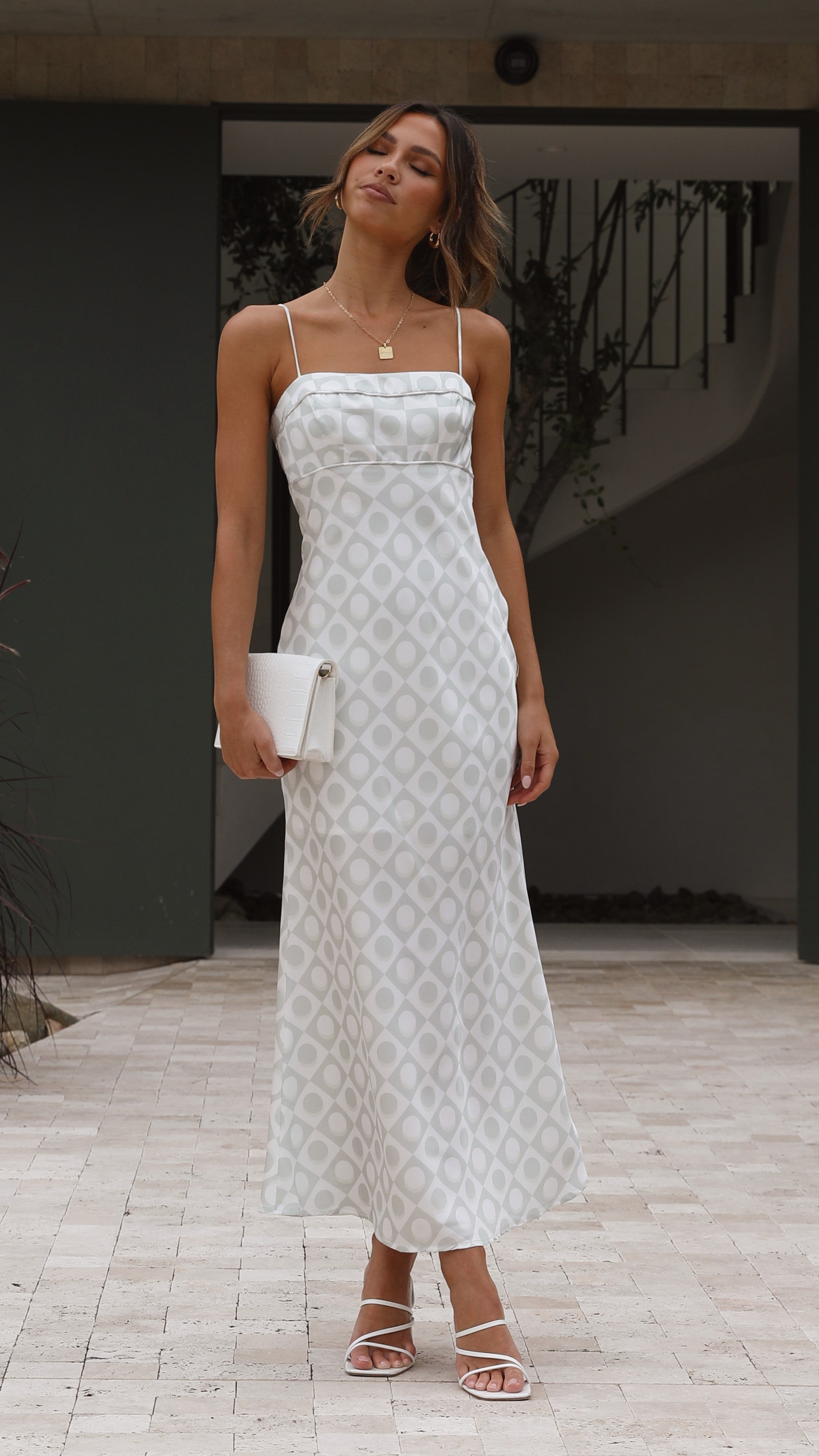 Albi Midi Dress - Matcha-Sunshines Bliss