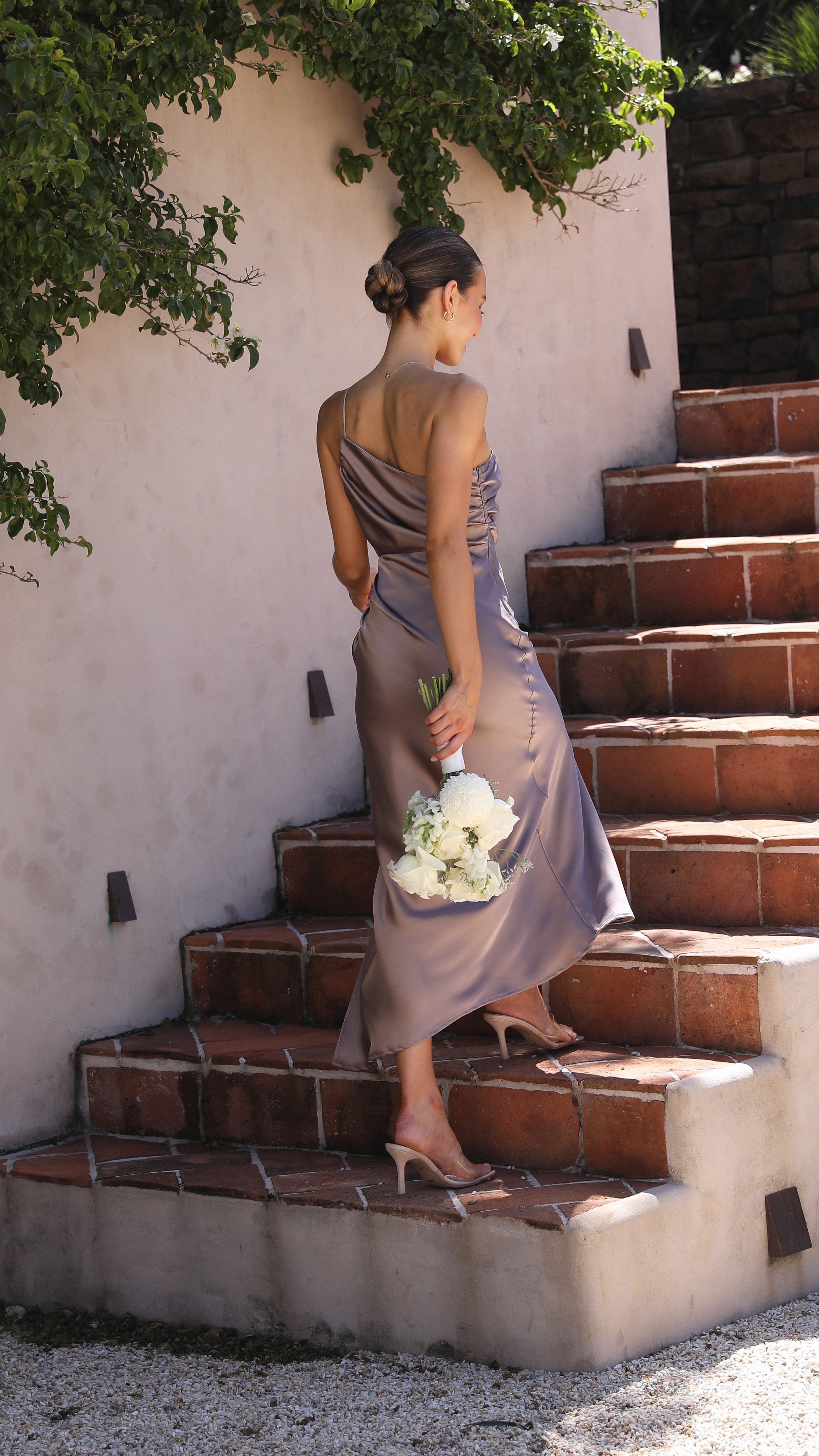 Nyla Maxi Dress - Mushroom-Sunshines Bliss