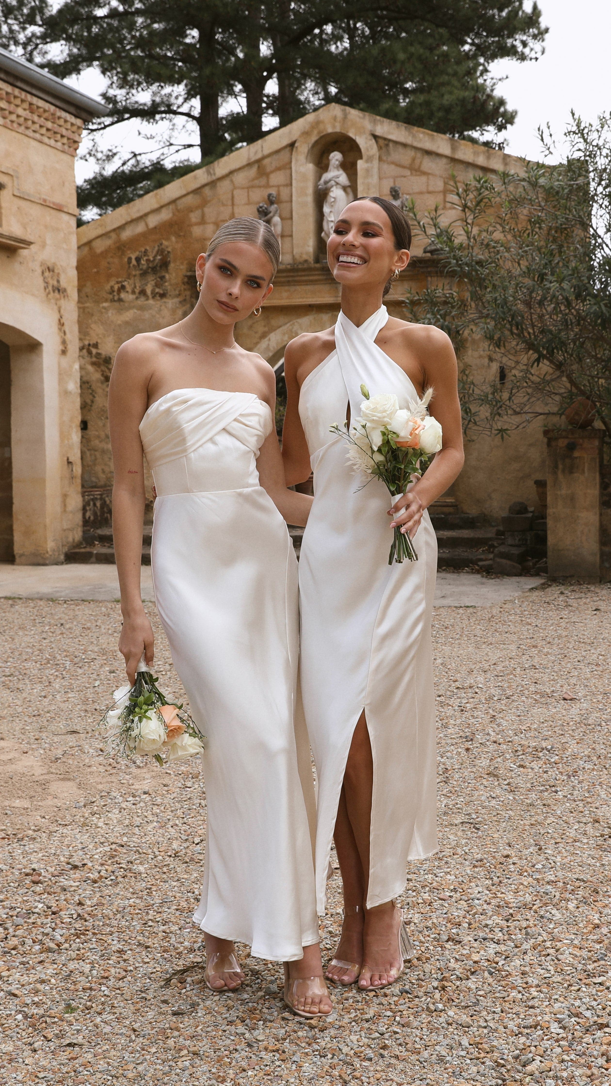 Athena Midi Dress - Champagne-Sunshines Bliss