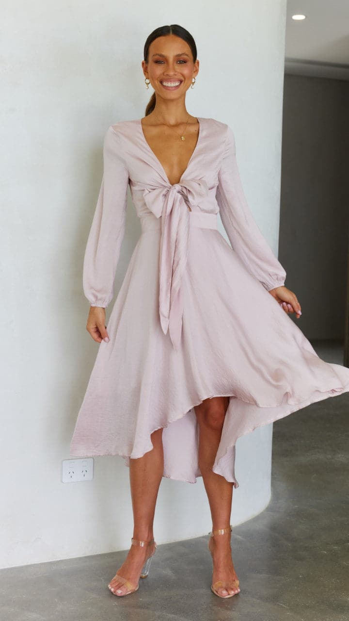 Starry Nights Dress - Blush-Sunshines Bliss