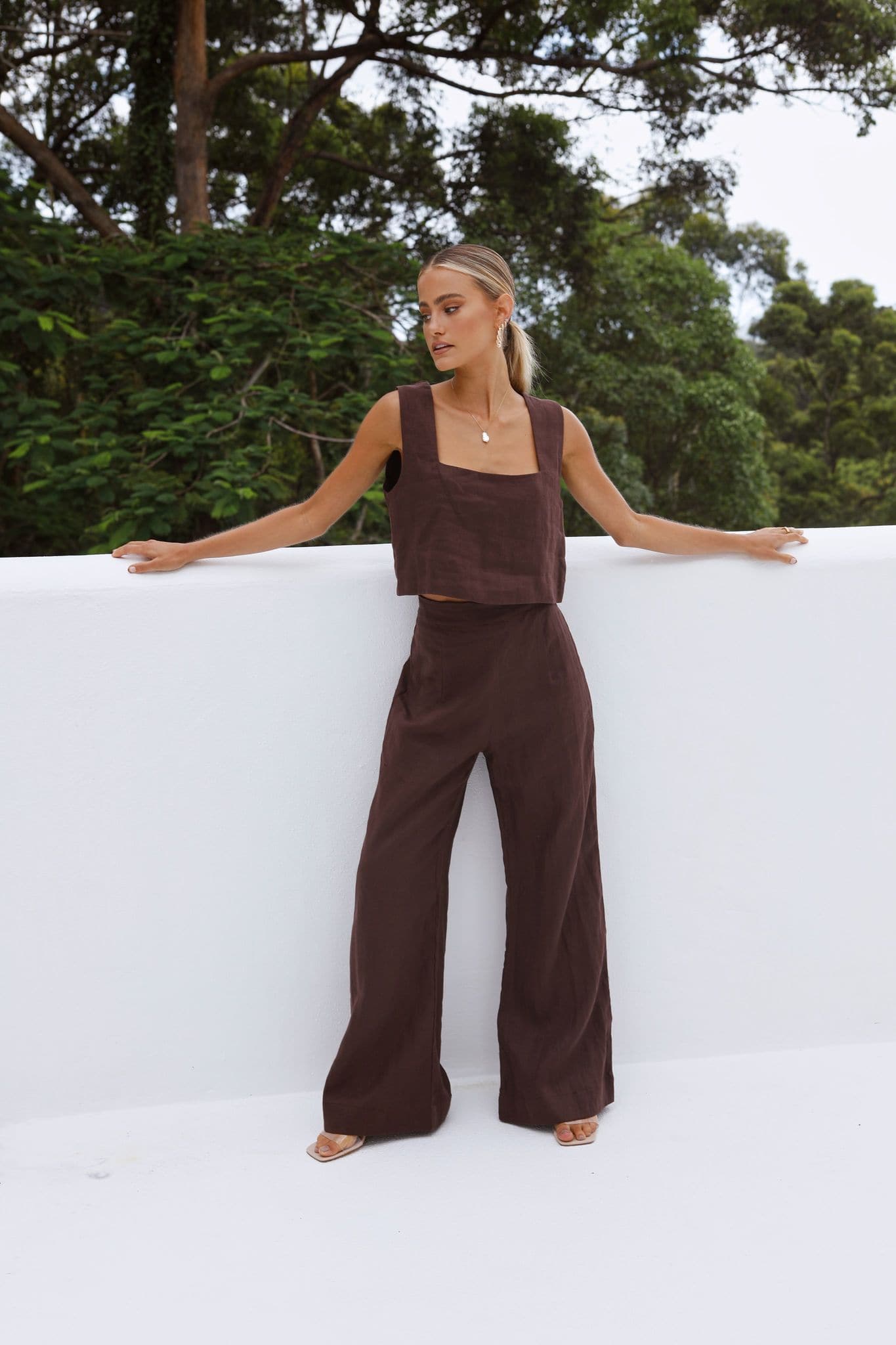 Karah Pants - Chocolate-Sunshines Bliss