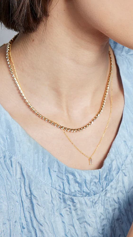 Millie Necklace - Gold-Sunshines Bliss