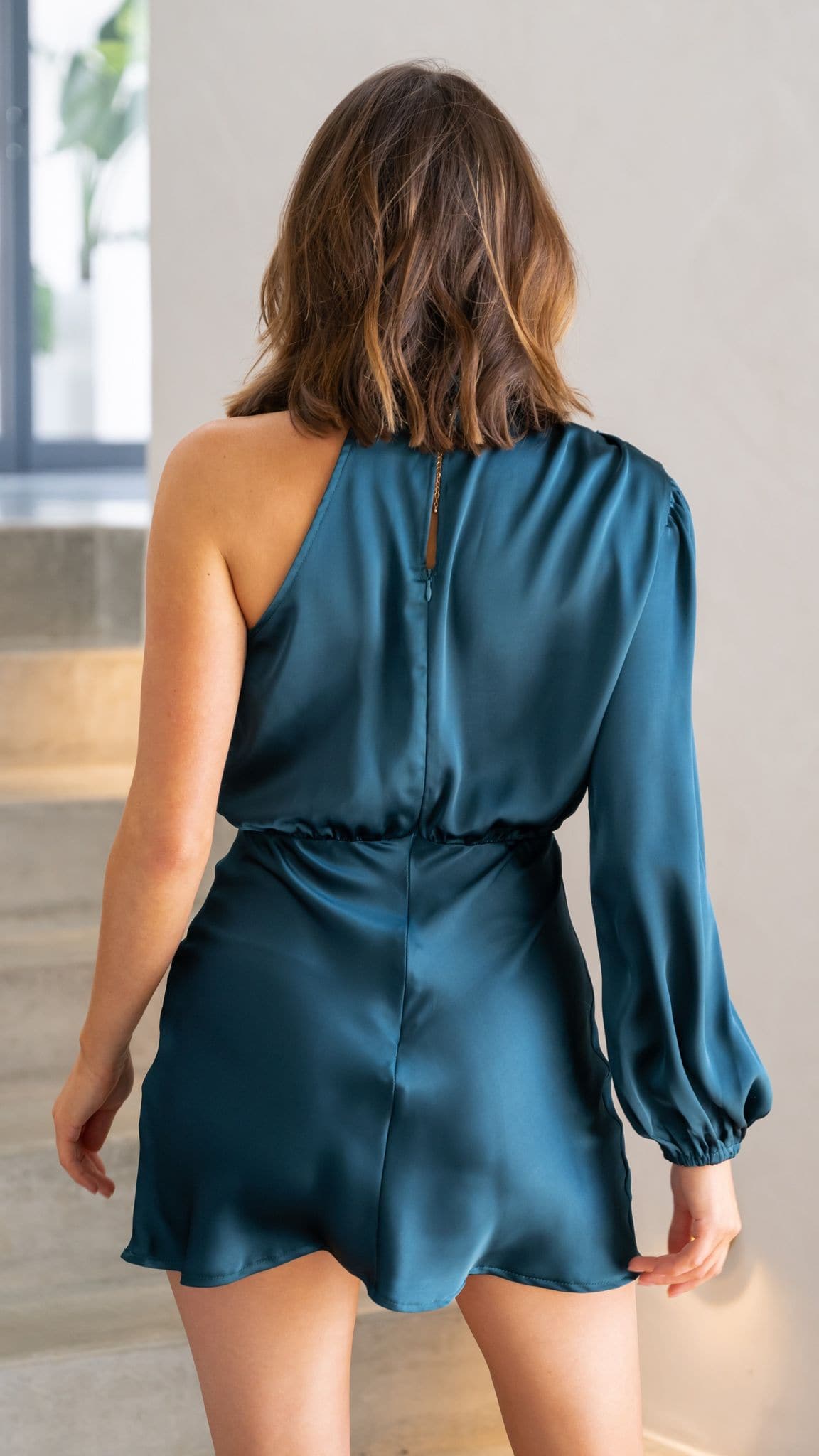 Lissy Mini Dress - Teal-Sunshines Bliss