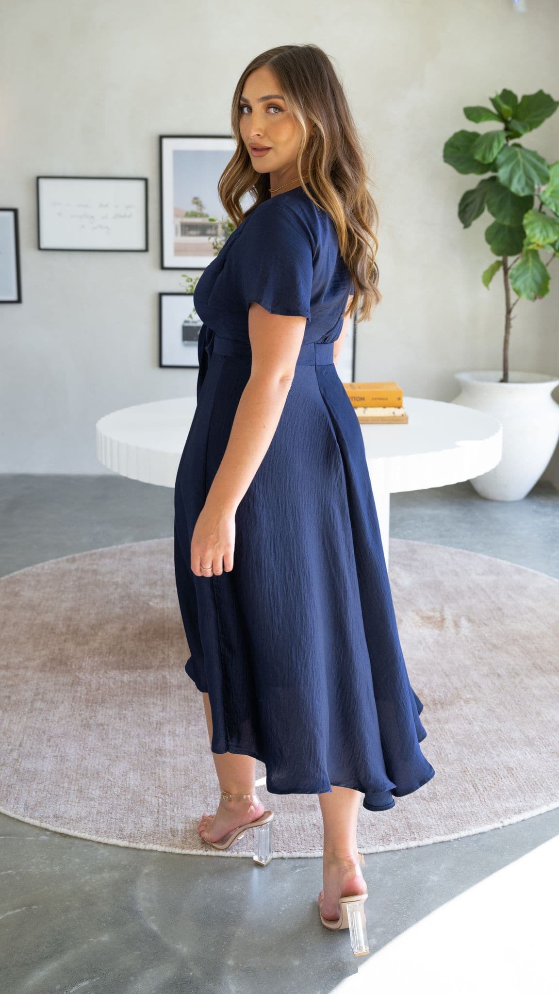 Sunny Daze Dress - Navy-Sunshines Bliss