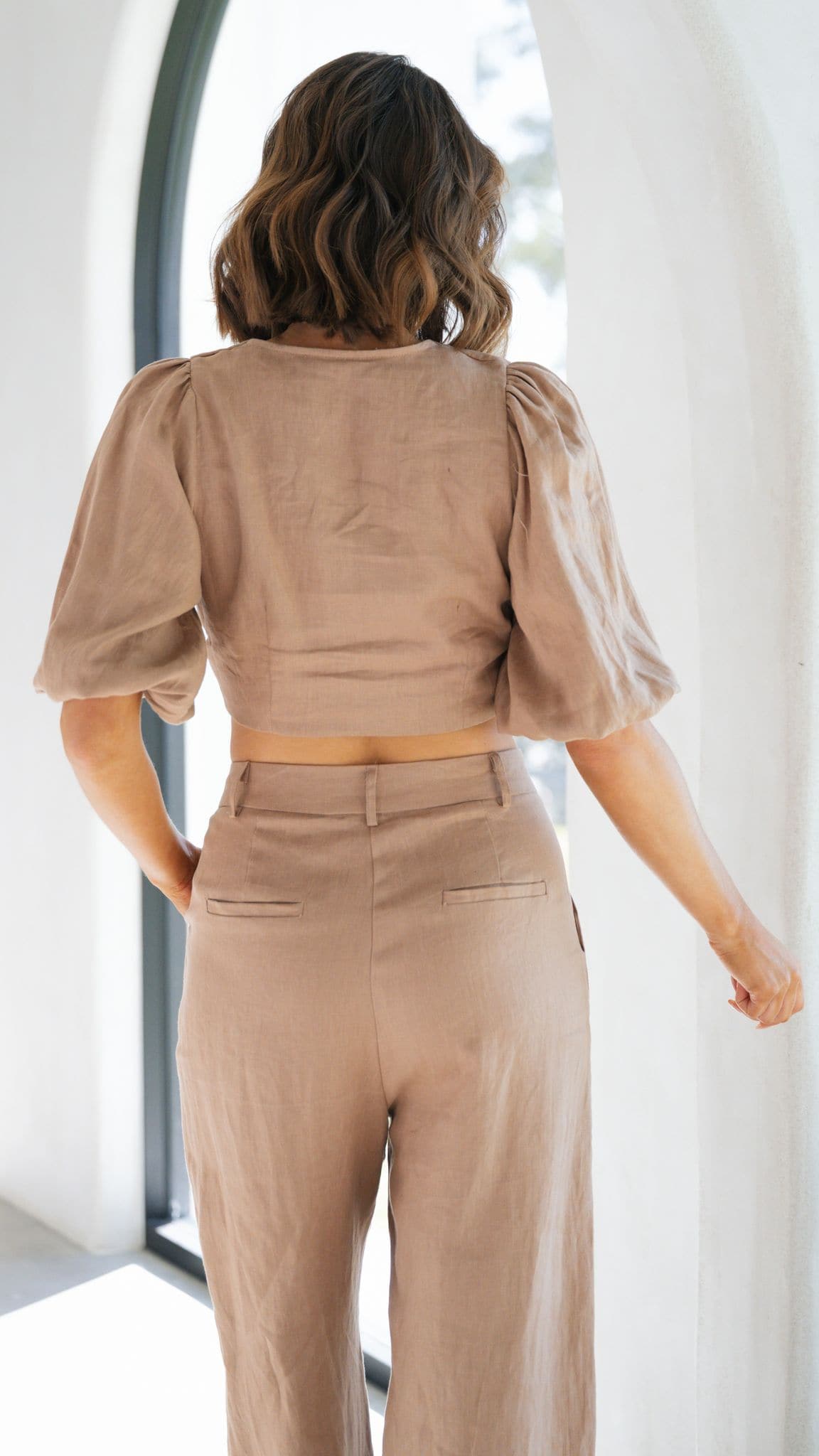 Tillie Pants - Latte-Sunshines Bliss