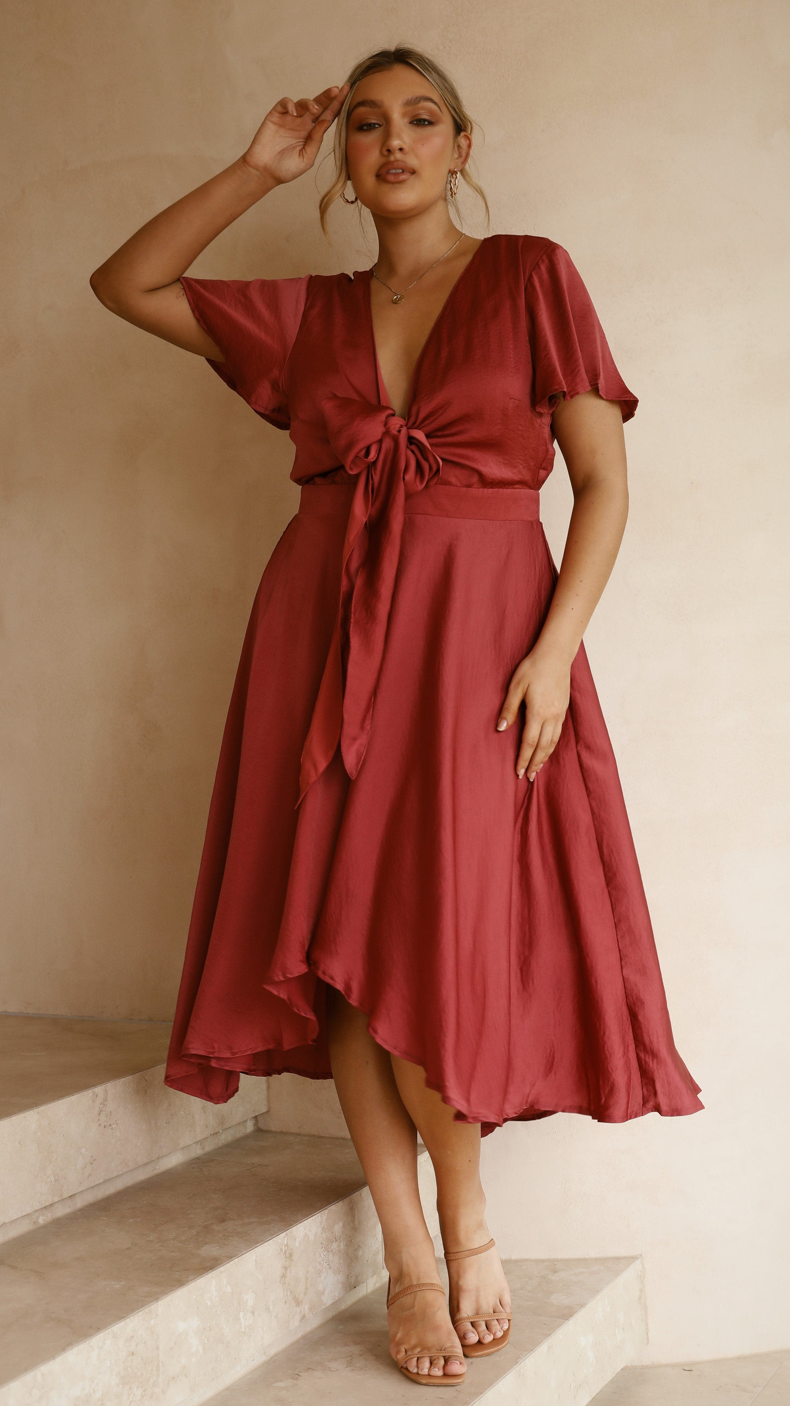 Sunny Daze Dress - Berry-Sunshines Bliss