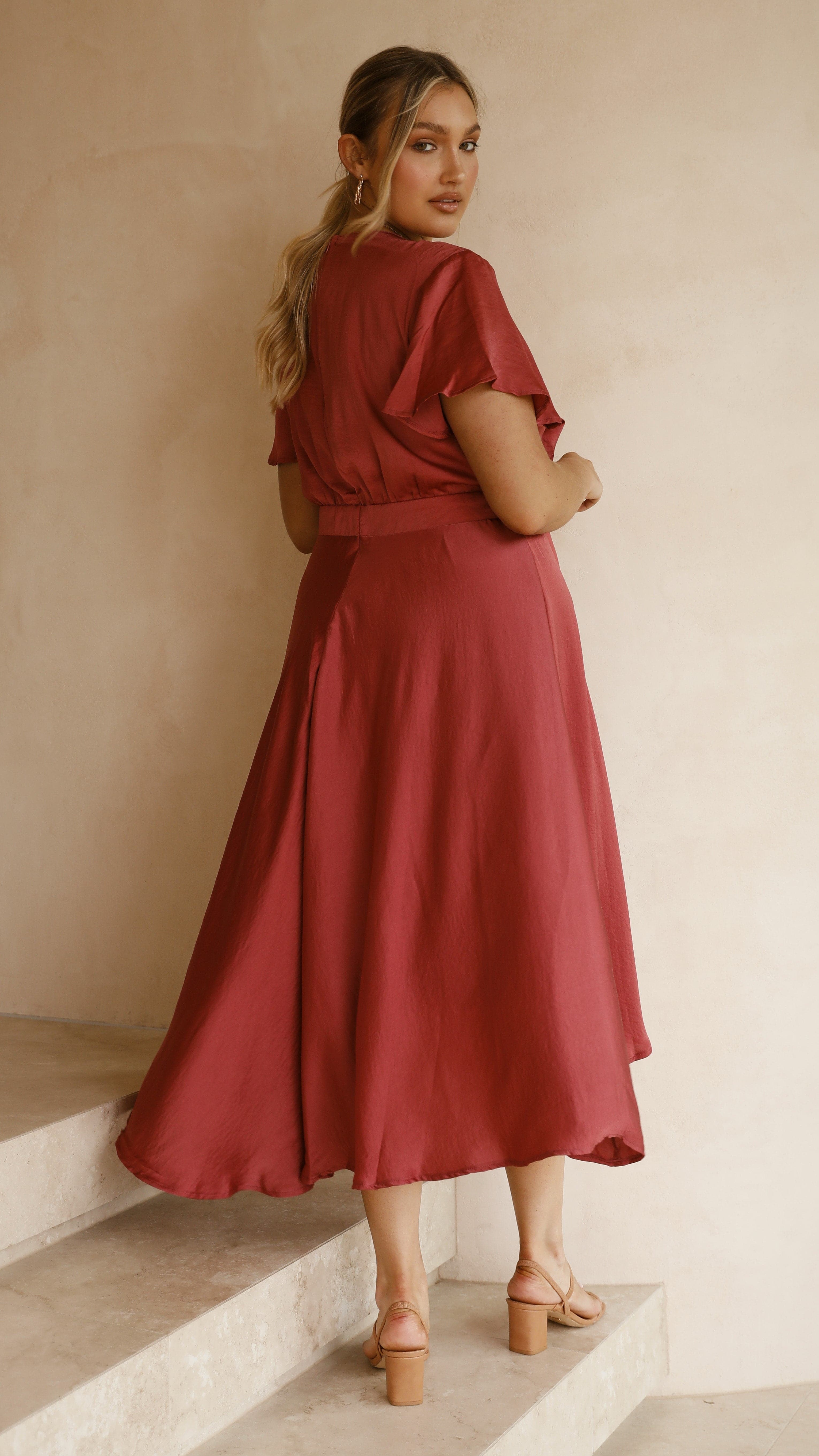 Sunny Daze Dress - Berry-Sunshines Bliss