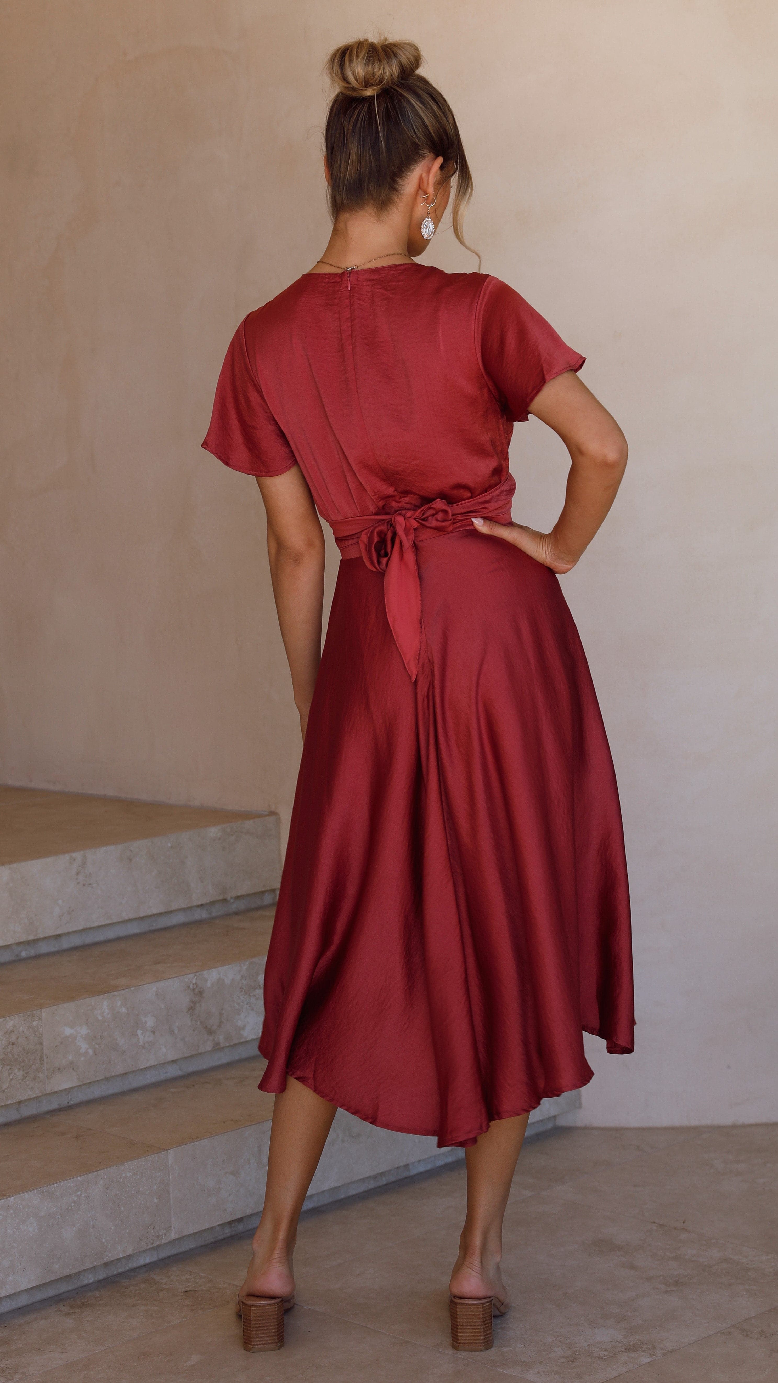 Sunny Daze Dress - Berry-Sunshines Bliss