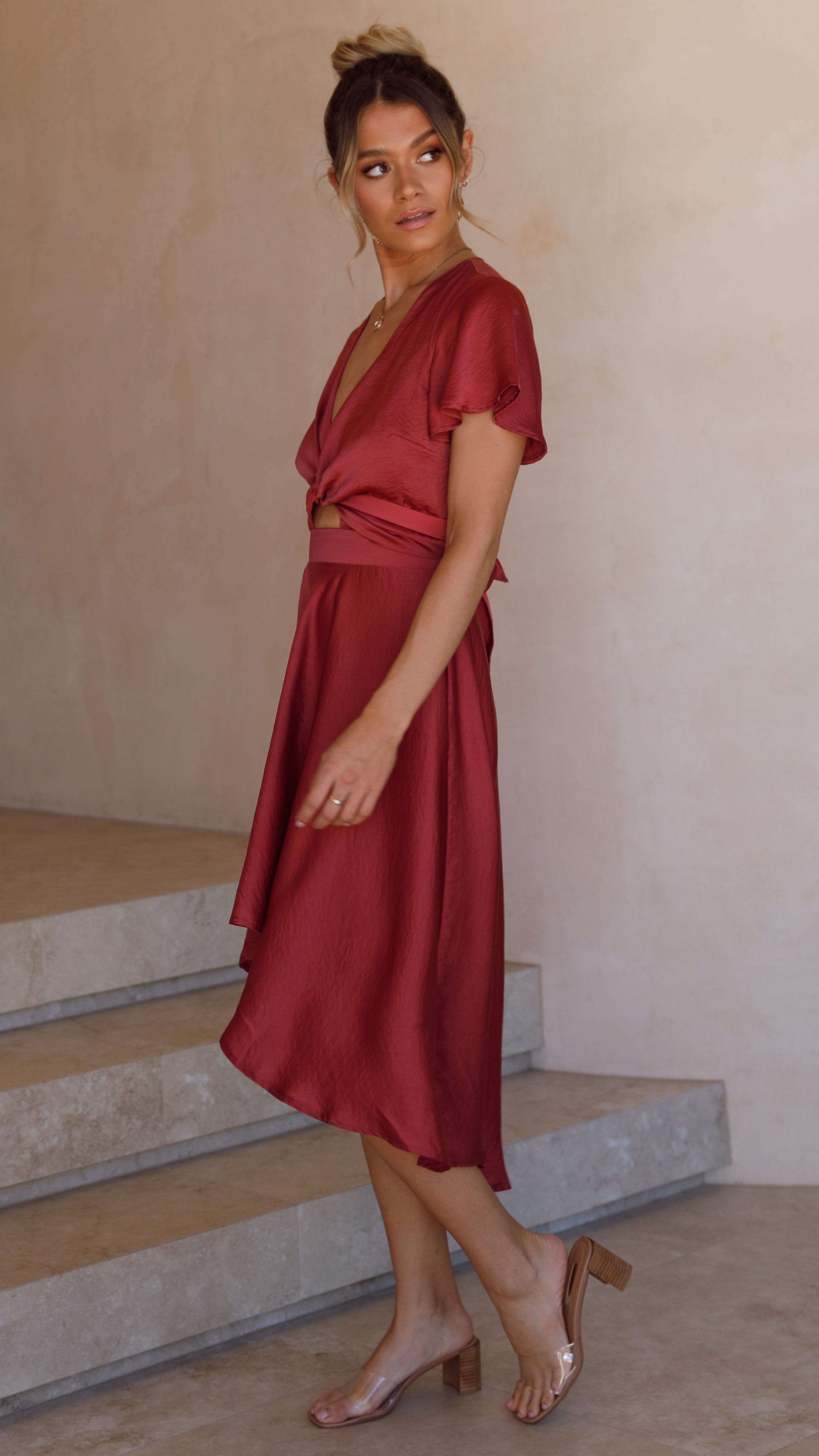 Sunny Daze Dress - Berry-Sunshines Bliss