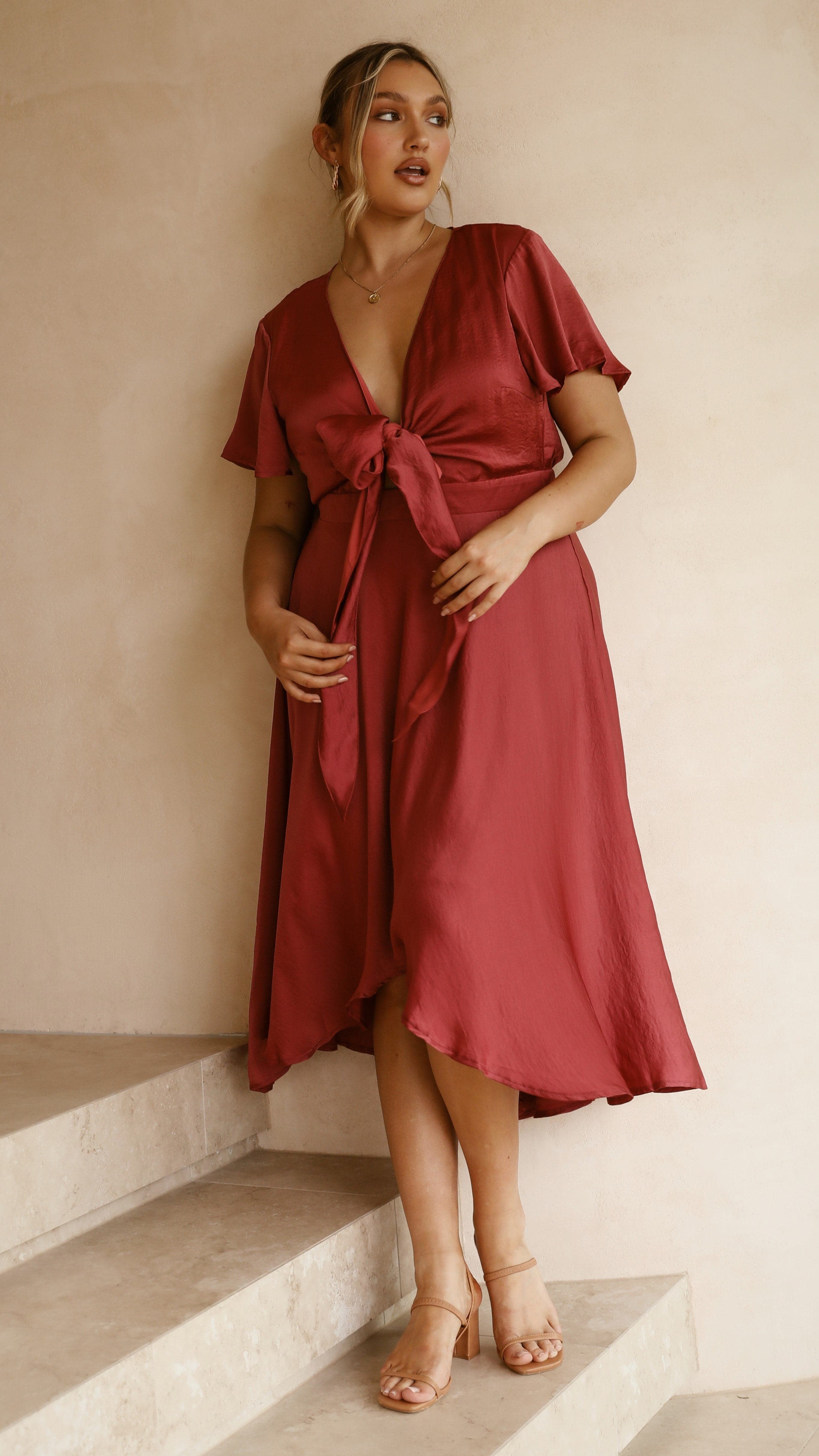 Sunny Daze Dress - Berry-Sunshines Bliss