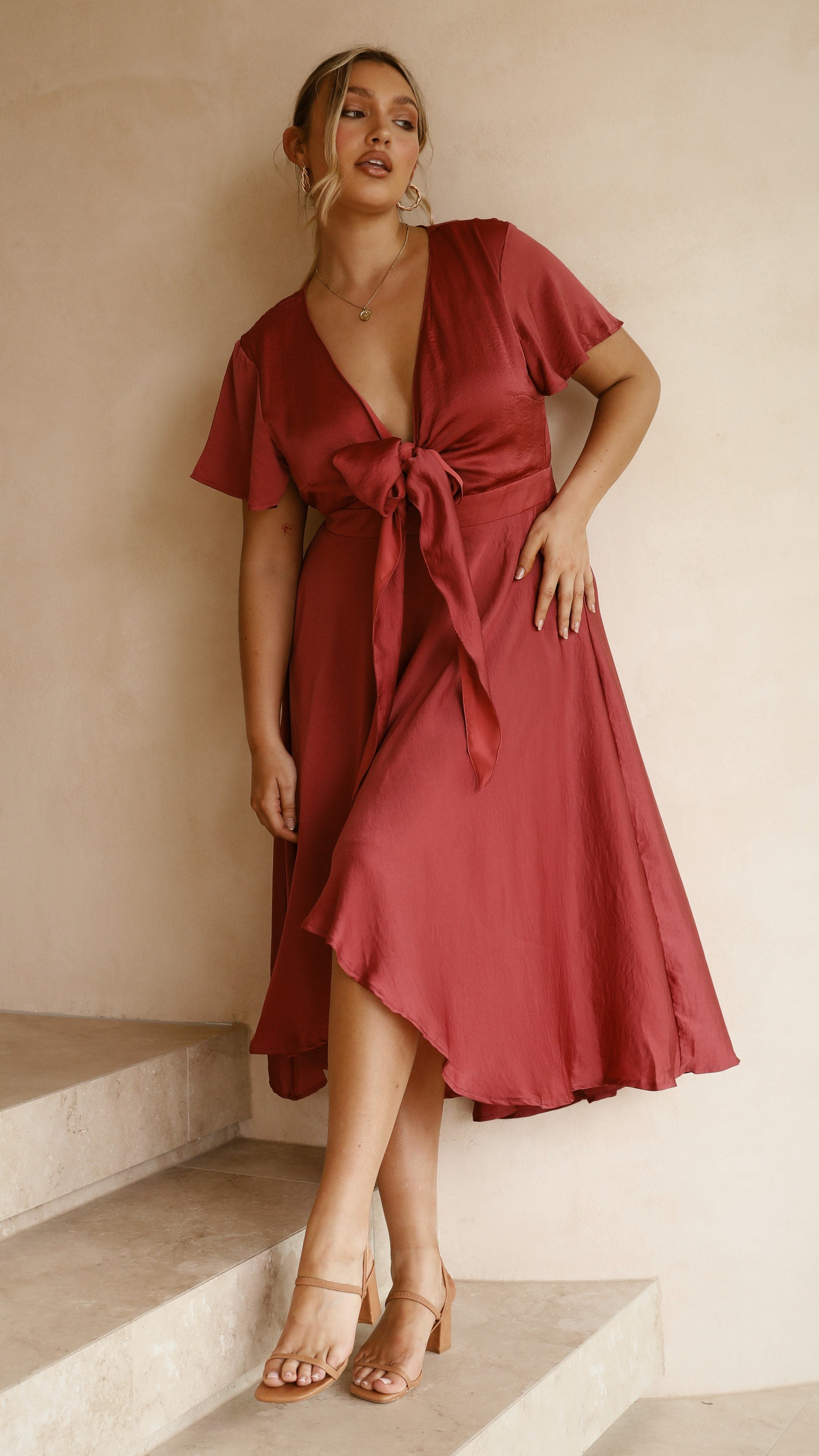 Sunny Daze Dress - Berry-Sunshines Bliss