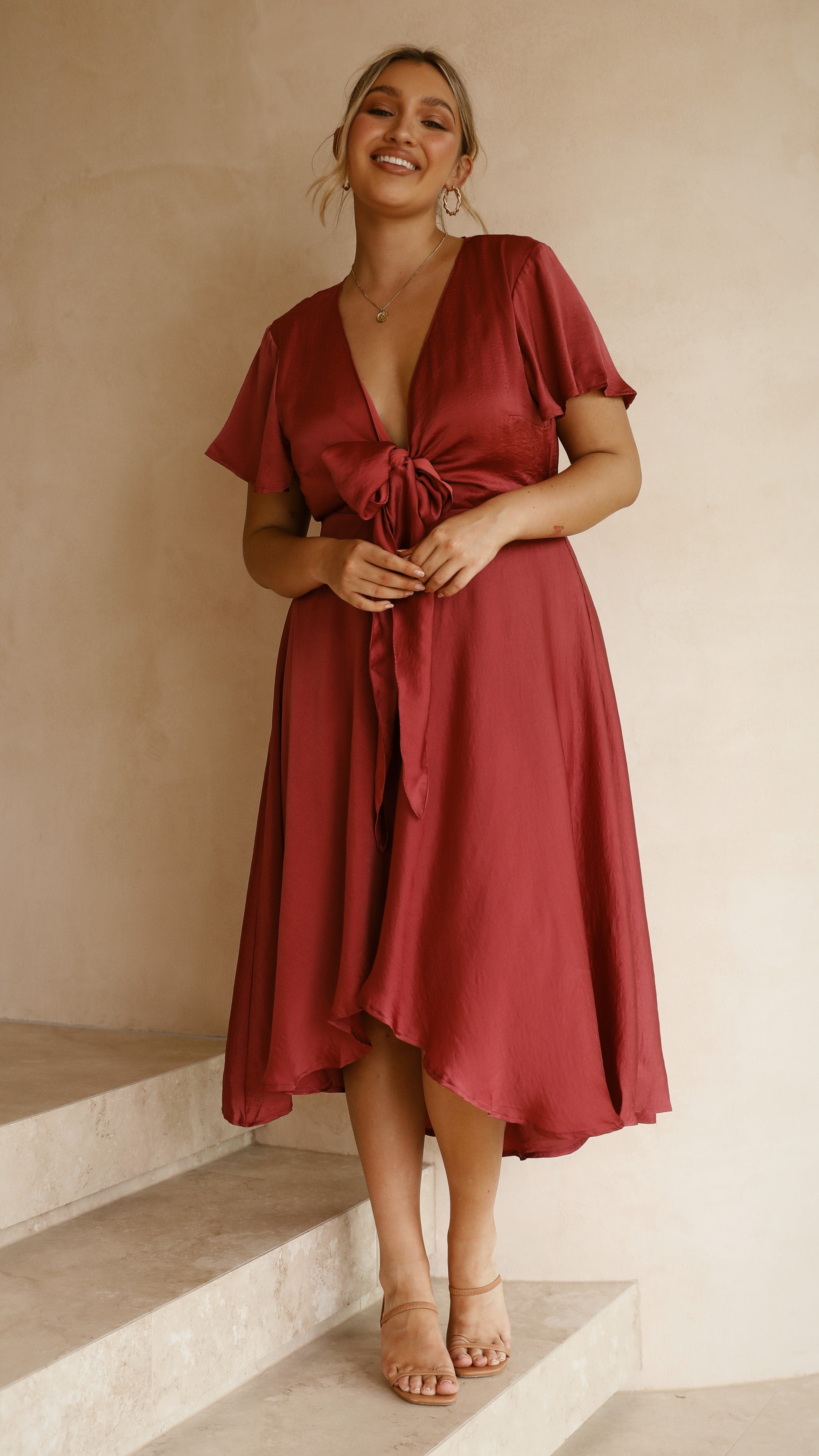 Sunny Daze Dress - Berry-Sunshines Bliss