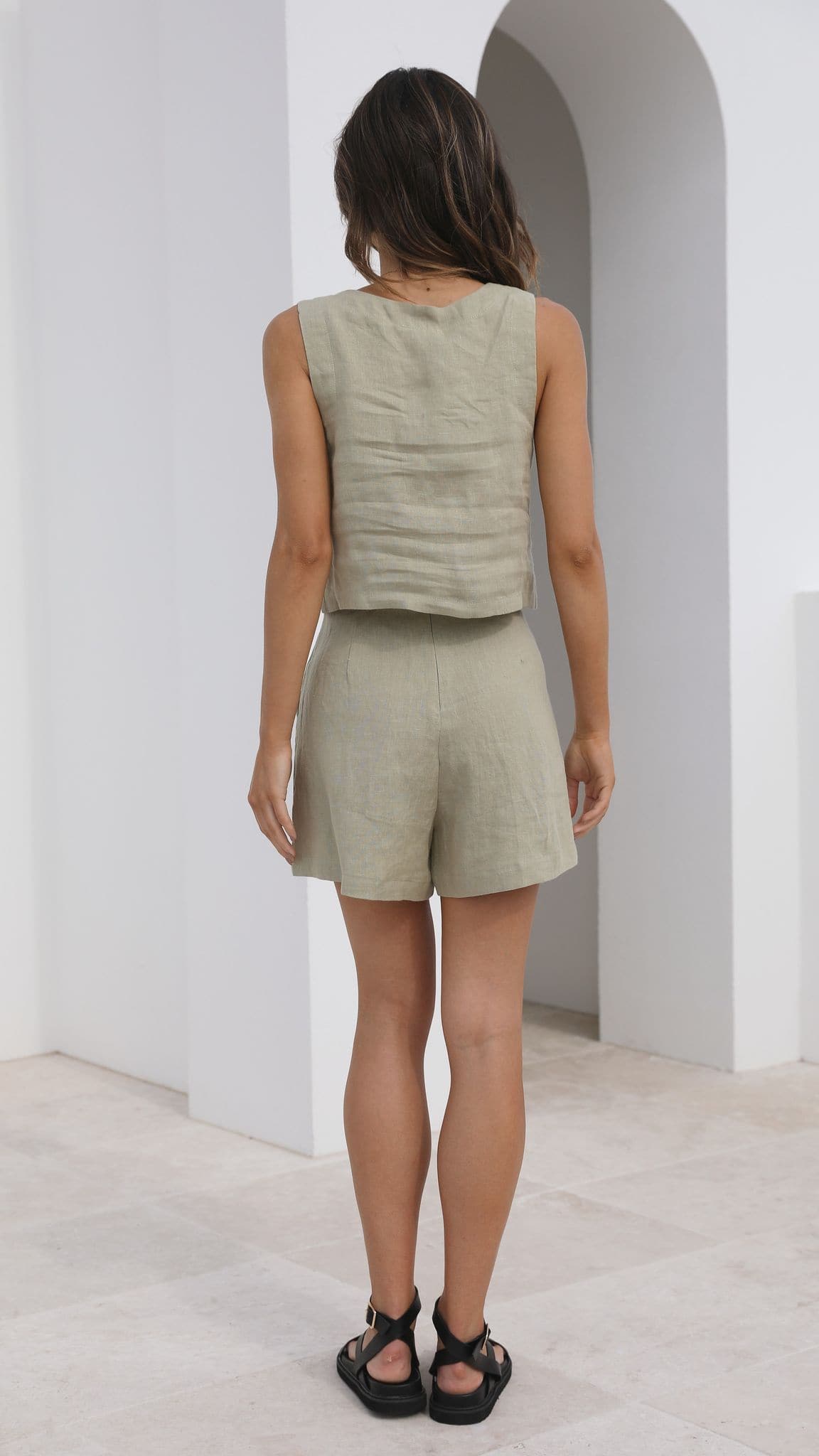 Willo Shorts - Sage-Sunshines Bliss