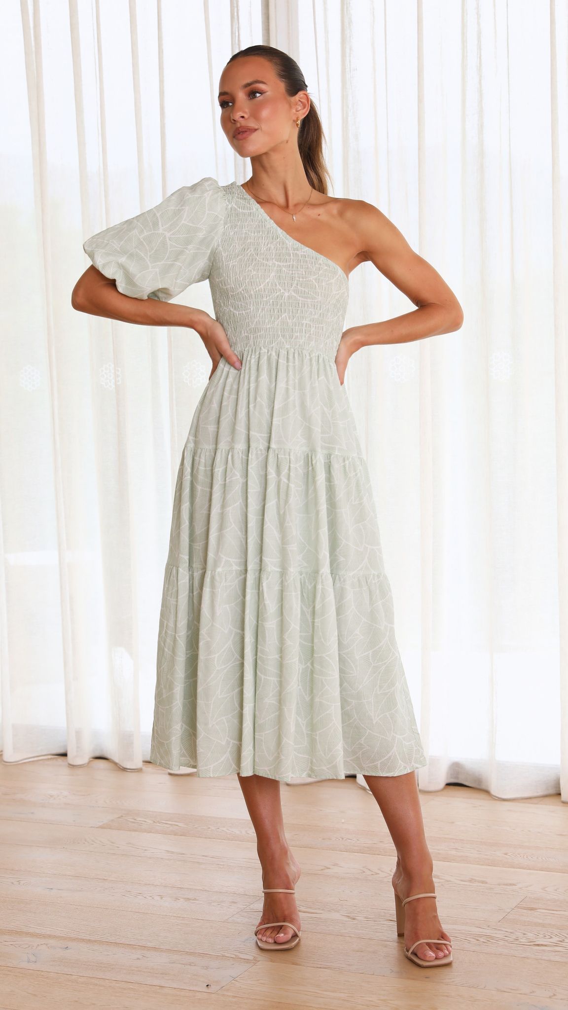 Mika Midi Dress - Mint-Sunshines Bliss