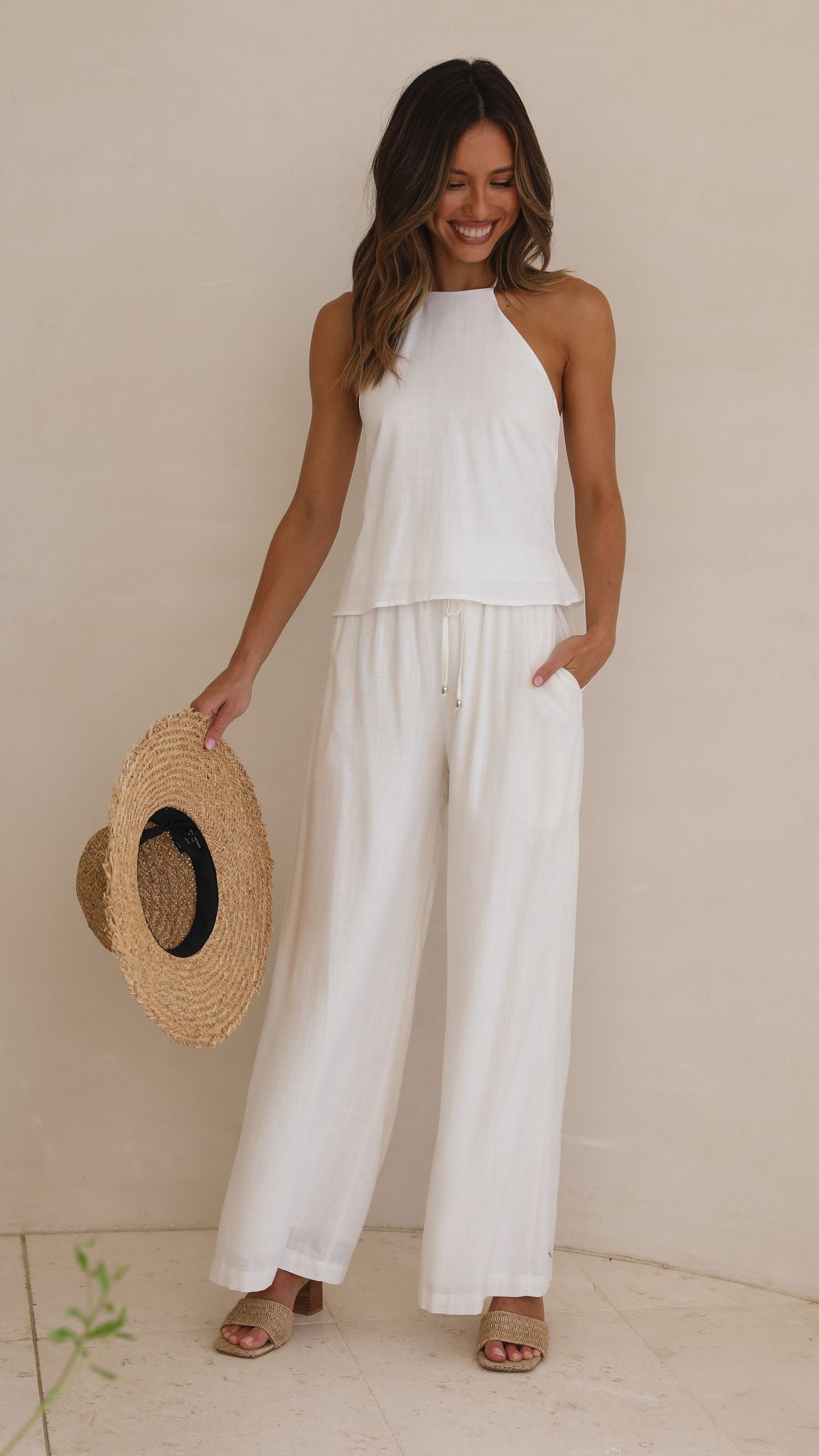 Carli Top - White-Sunshines Bliss