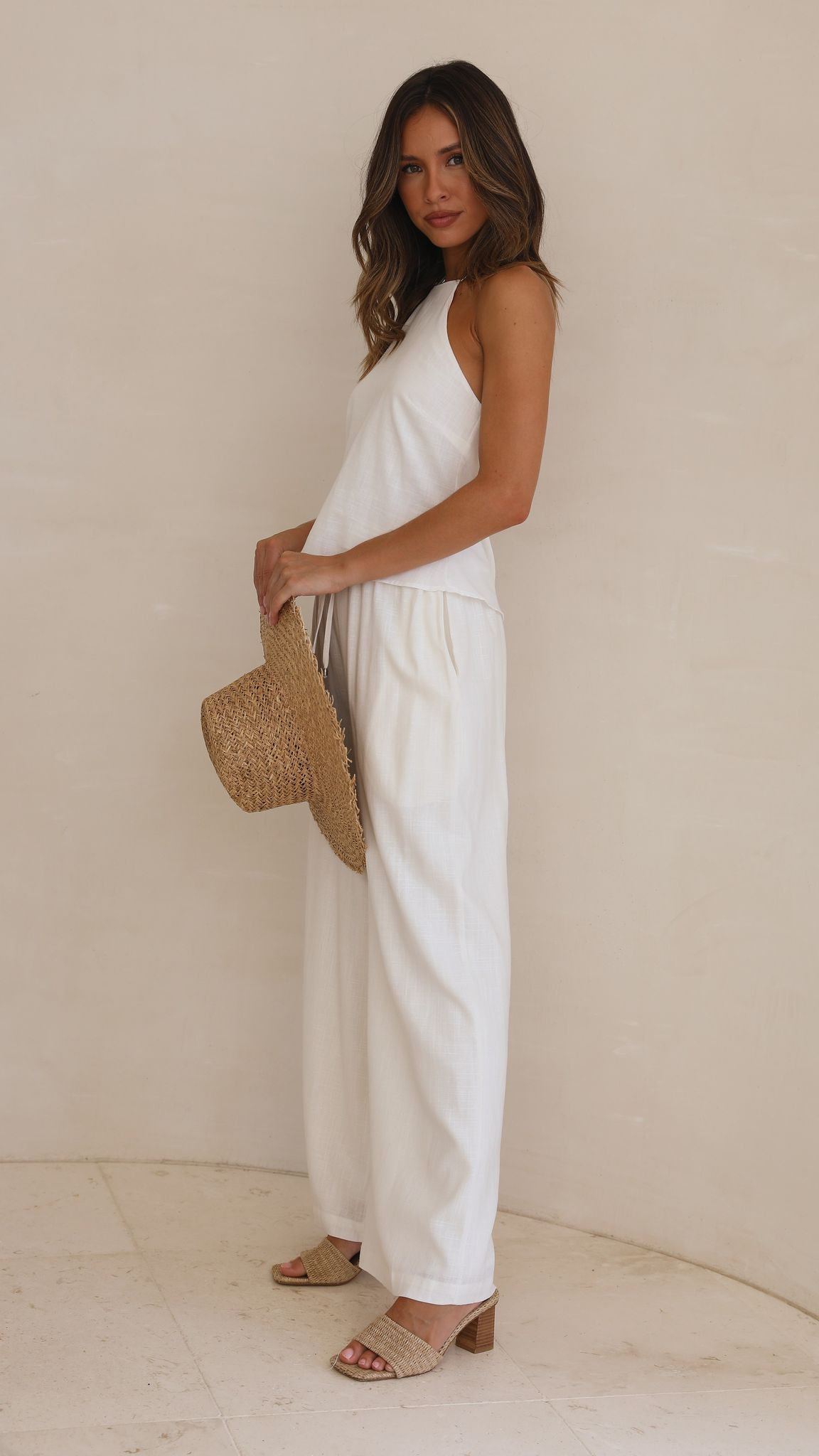 Carli Top - White-Sunshines Bliss