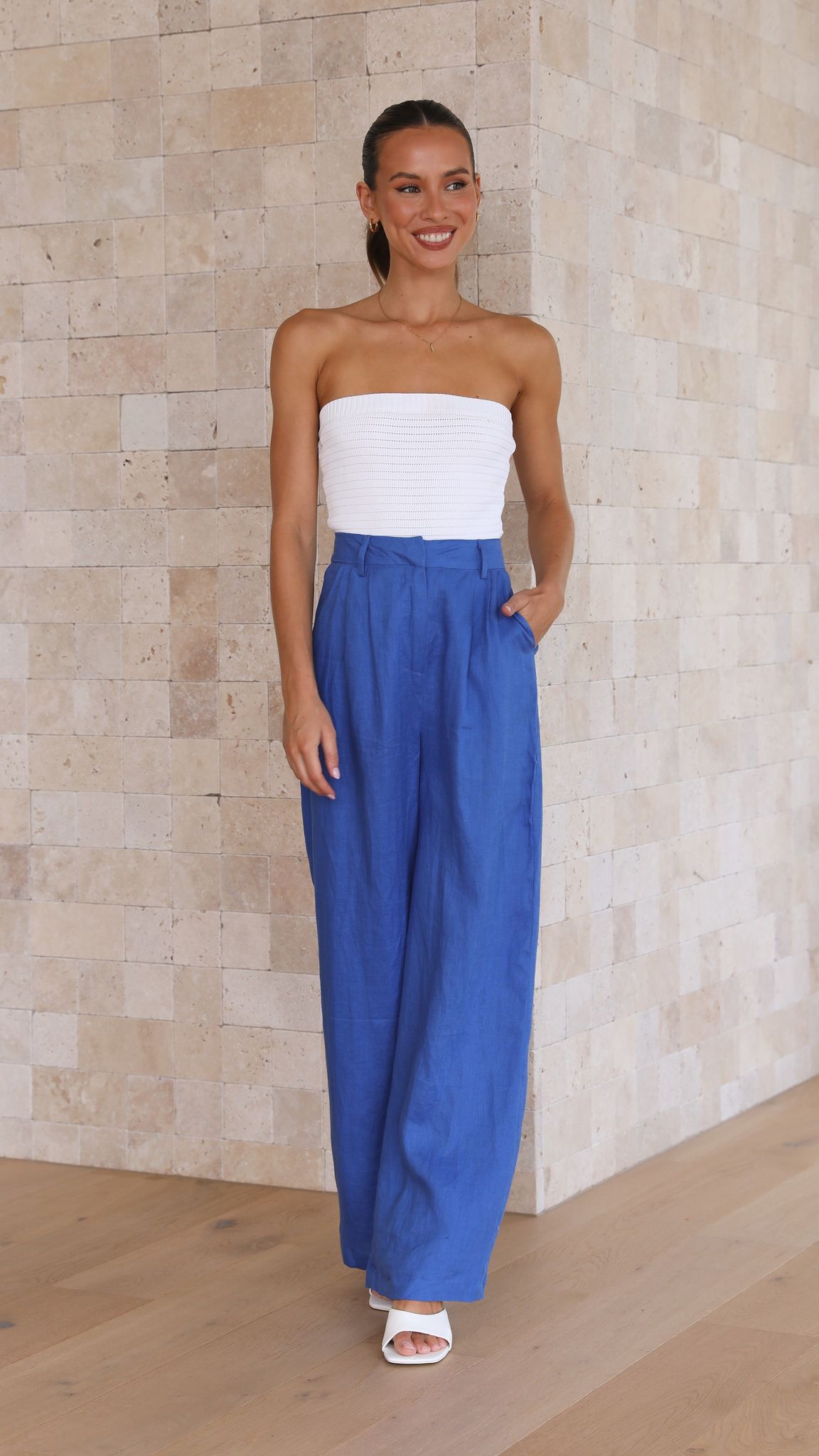 Tillie Pants - Colbalt Blue-Sunshines Bliss