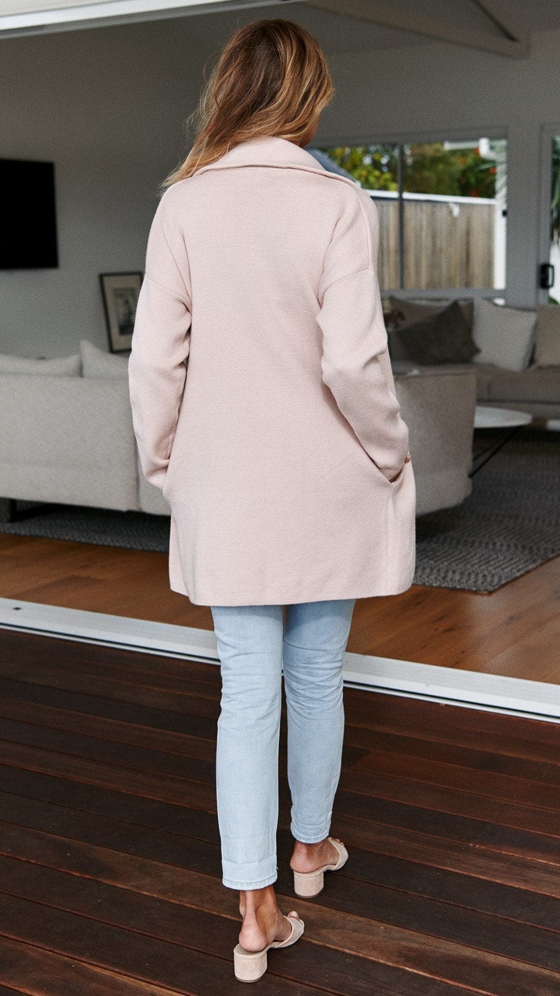 Zuzu Coatigan - Blush-Sunshines Bliss