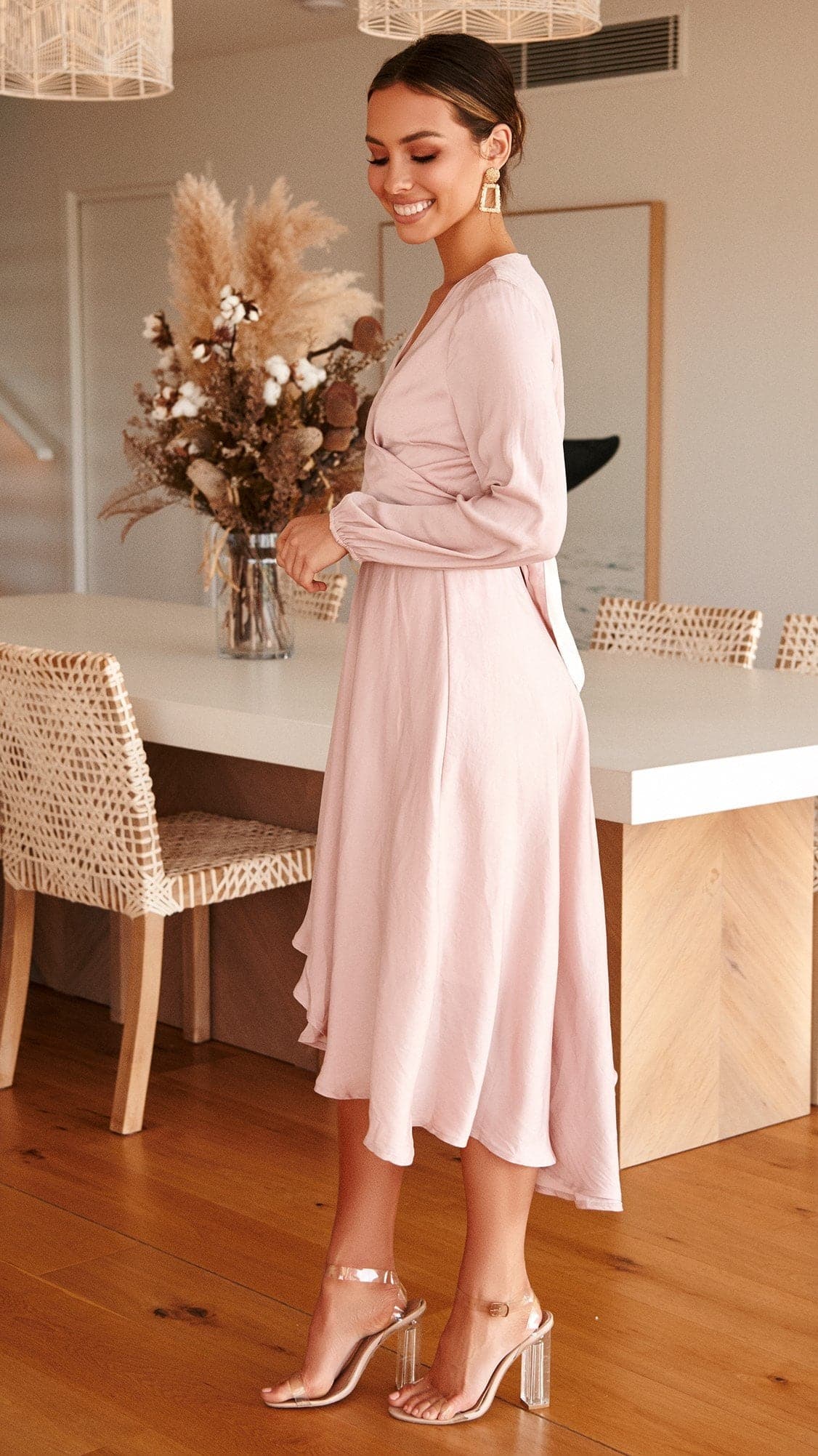 Starry Nights Dress - Blush-Sunshines Bliss