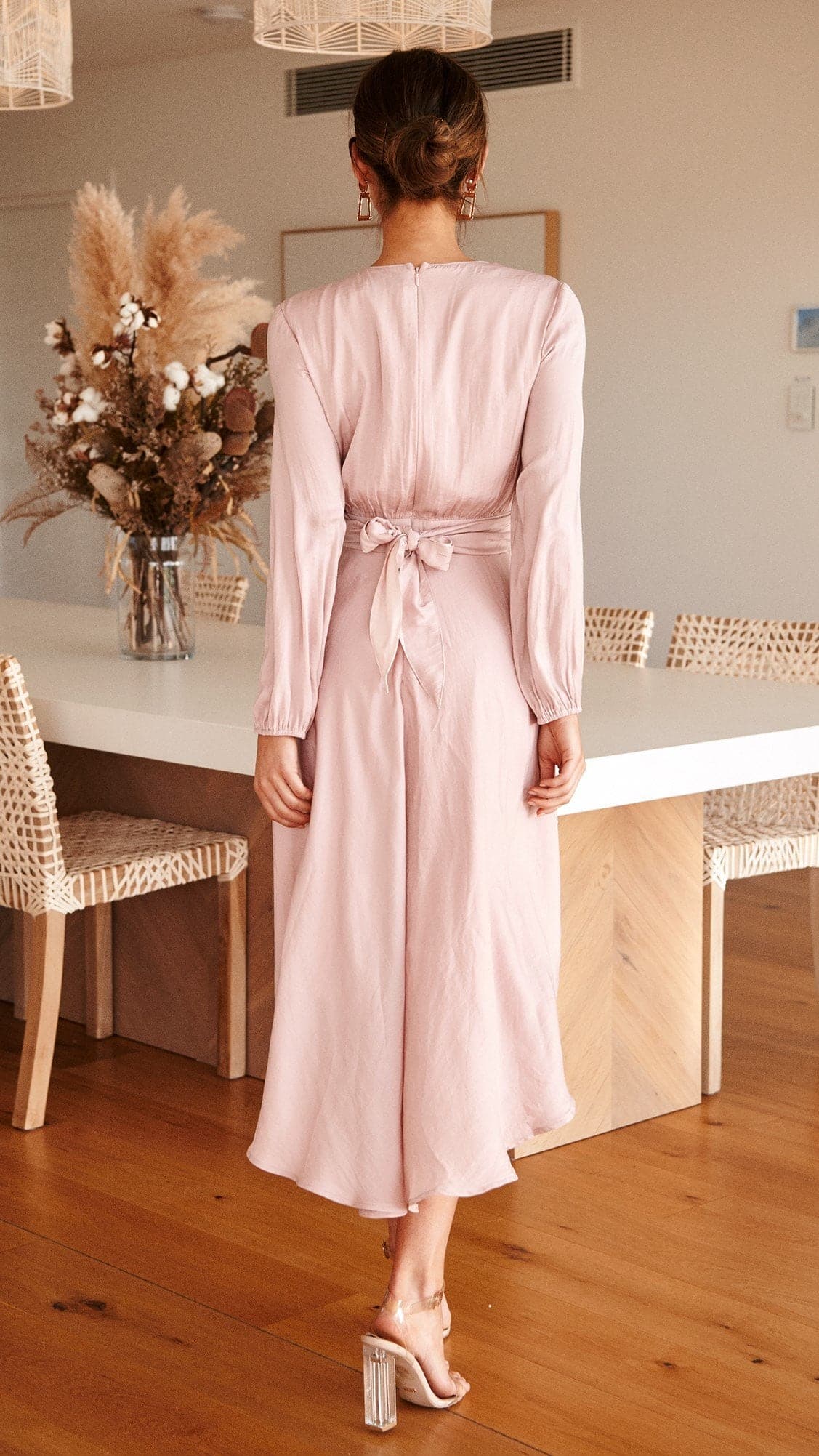 Starry Nights Dress - Blush-Sunshines Bliss