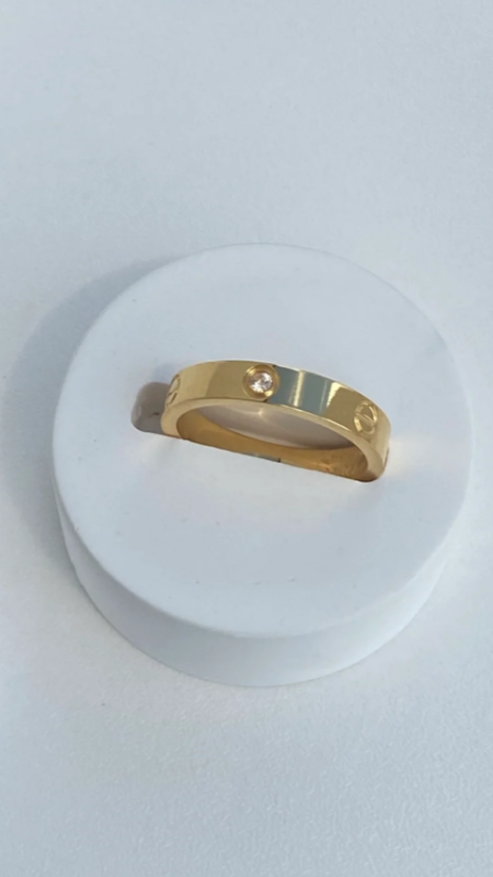 Essential Band Ring - Gold-Sunshines Bliss
