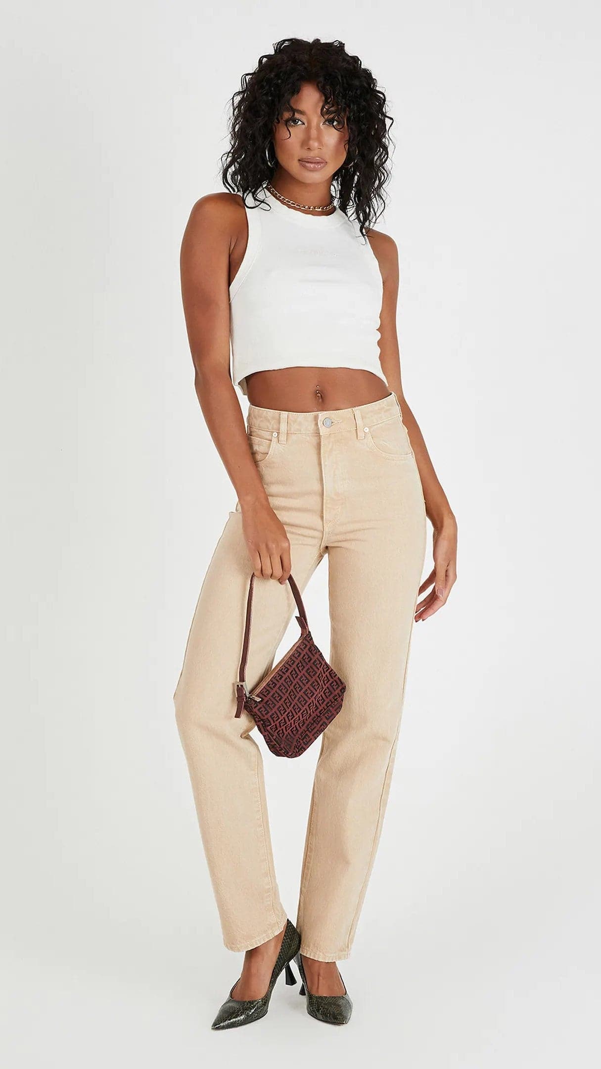 Abrand 94 High Straight - Faded Khaki-Sunshines Bliss