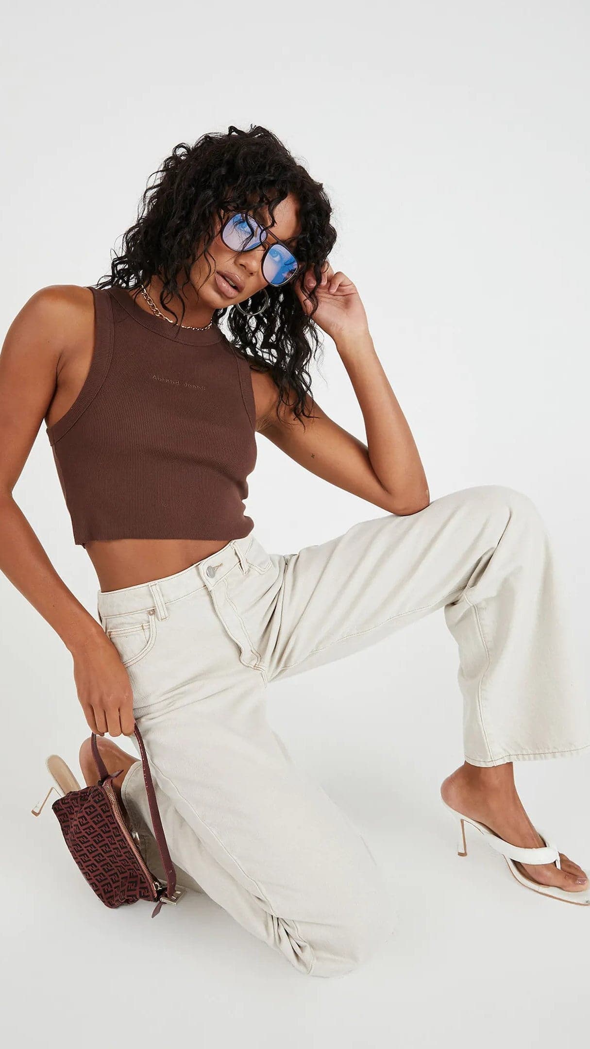 Abrand Carrie Jean - Contrast Stone-Sunshines Bliss