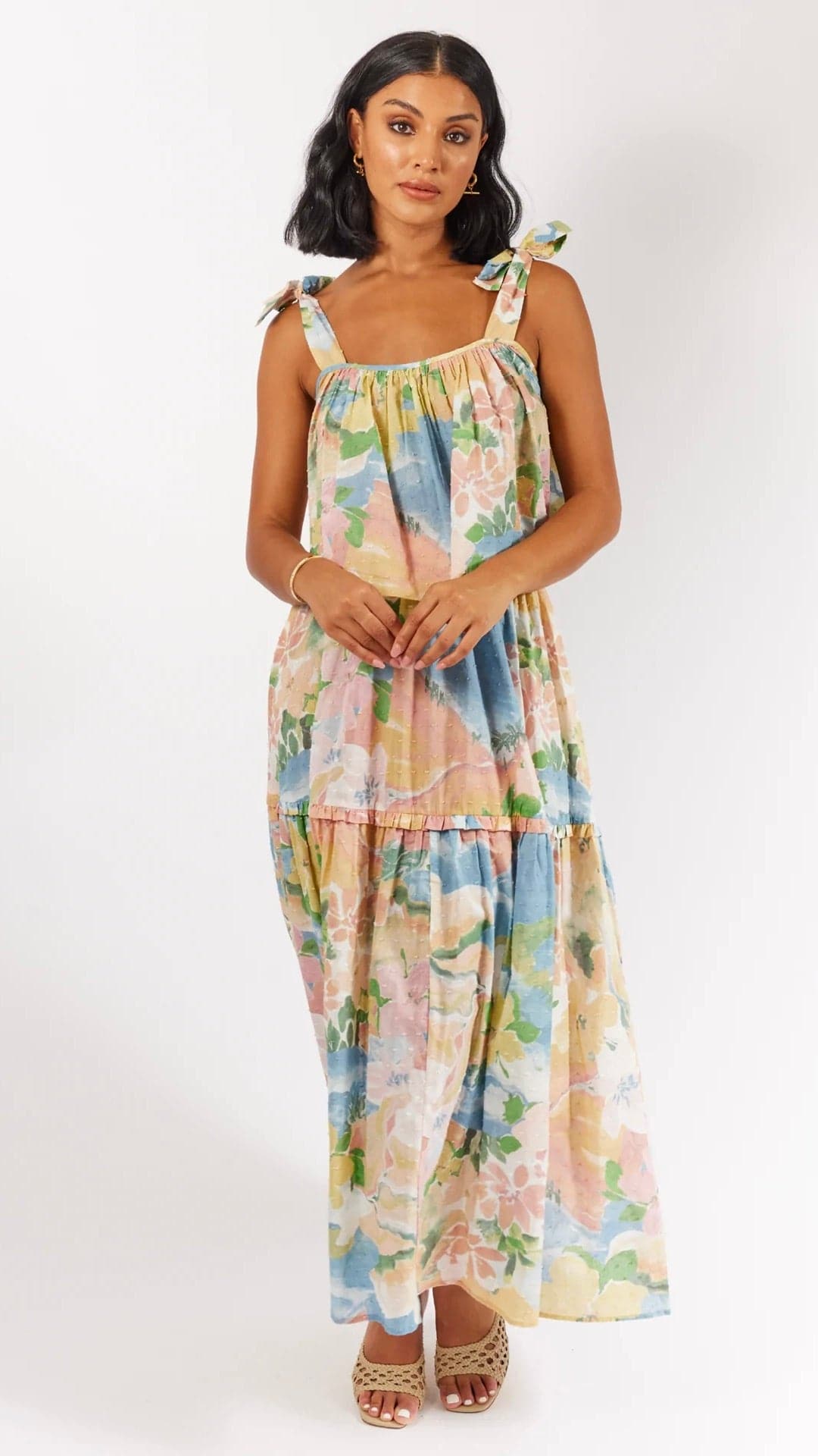 Cordelia Maxi Skirt - Kailani Print-Sunshines Bliss