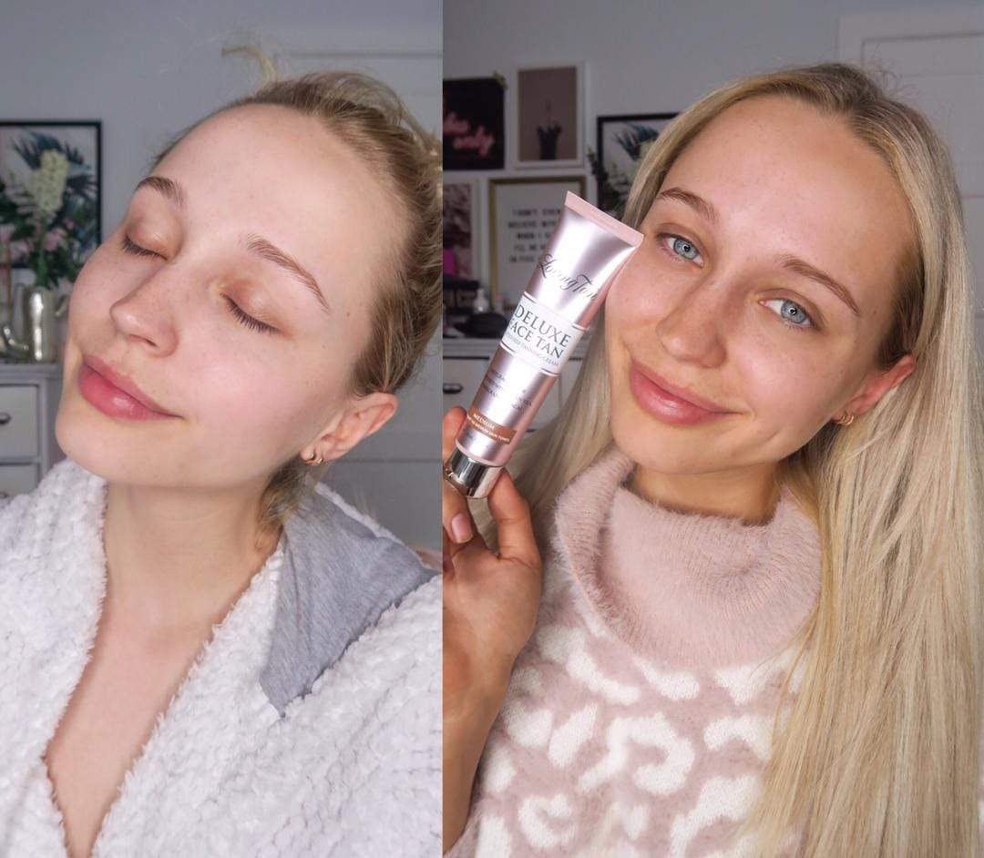 Loving Tan Deluxe Face Tan - Medium-Sunshines Bliss