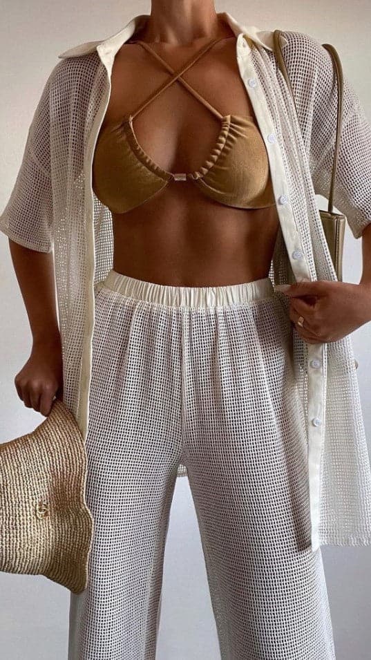 Hyams Pants - Sand-Sunshines Bliss