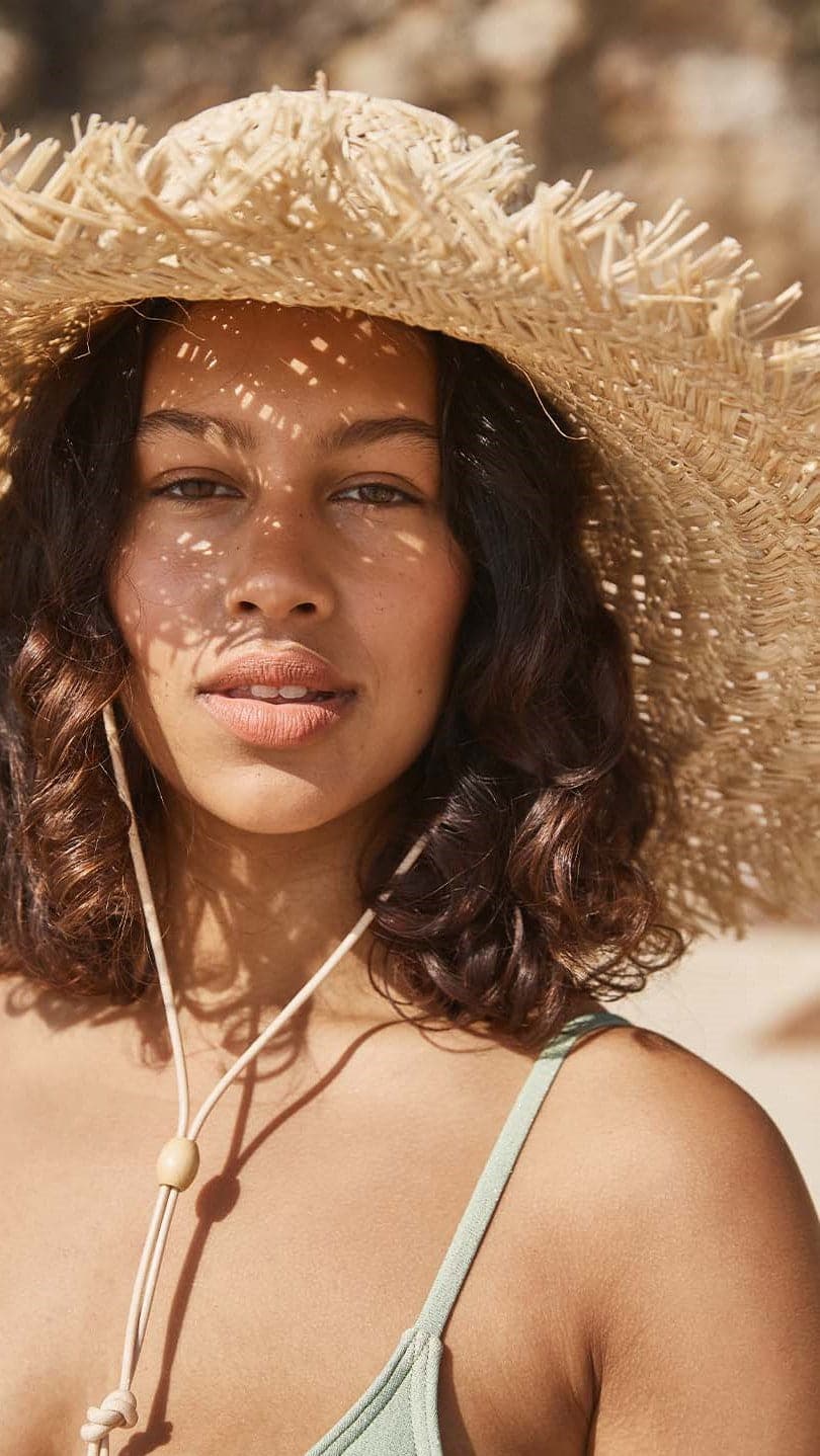 The Aruba Straw Hat - Natural-Sunshines Bliss