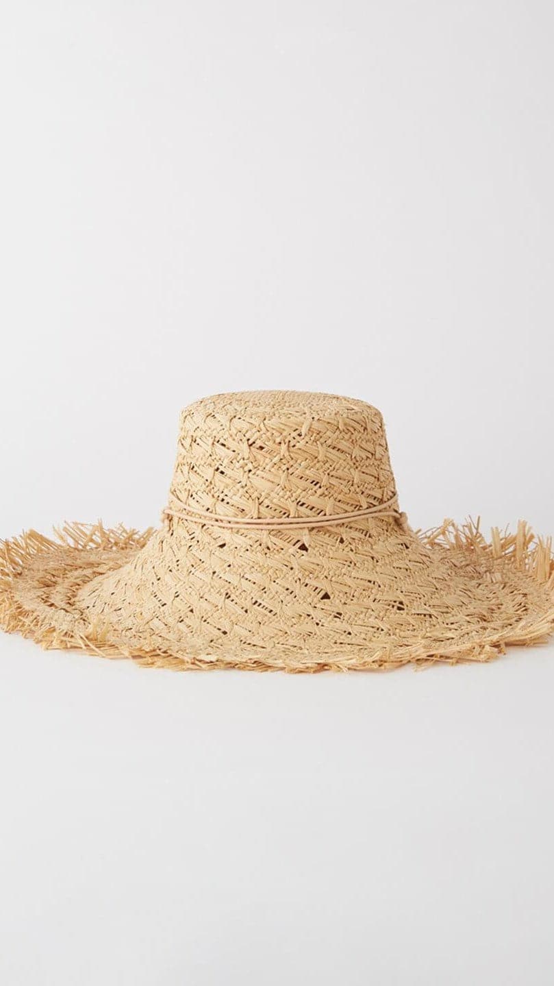 The Aruba Straw Hat - Natural-Sunshines Bliss