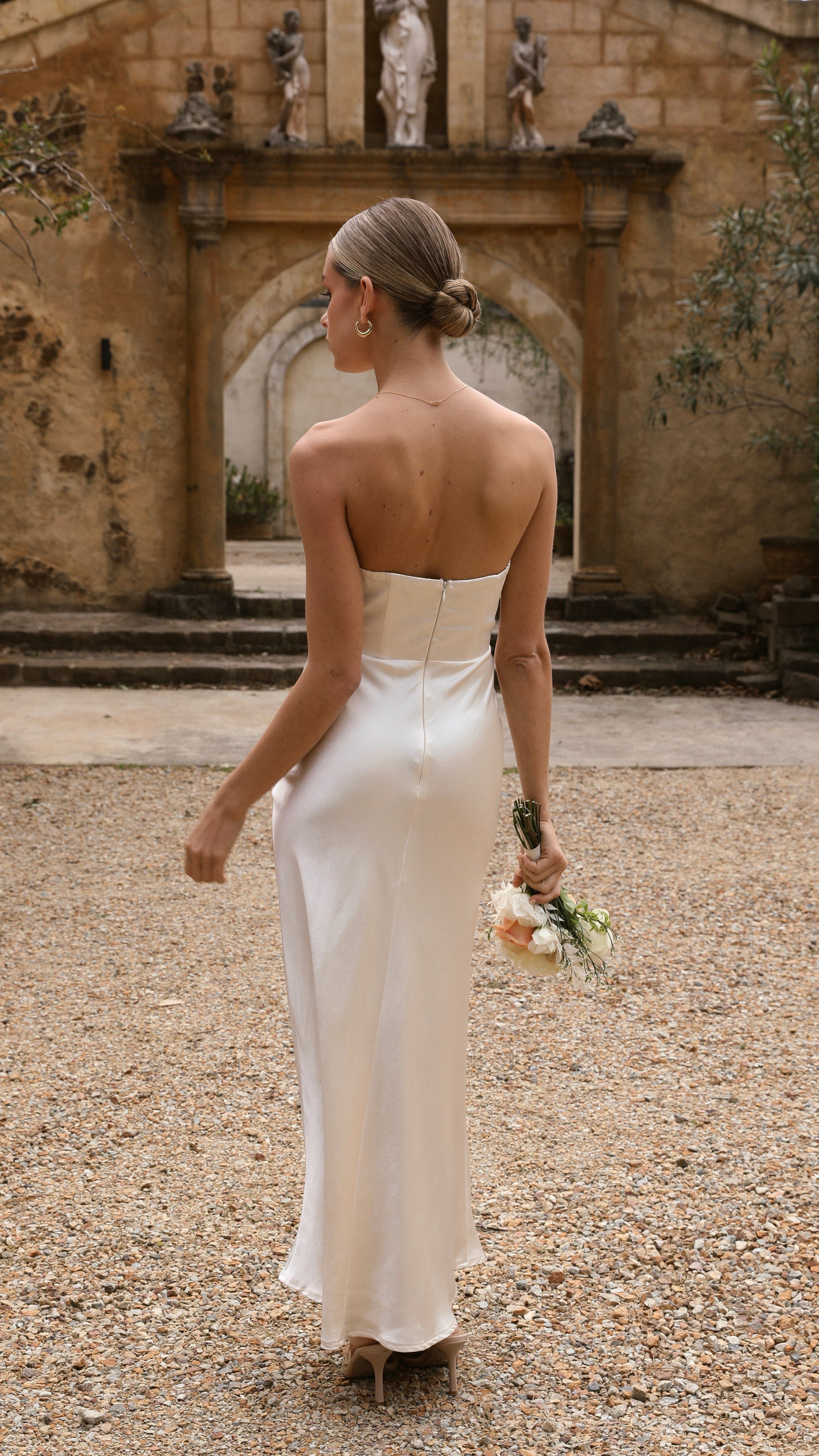 Shona Maxi Dress - Oyster-Sunshines Bliss