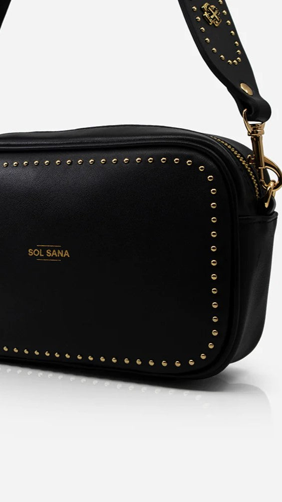 Sol Sana Camera Bag - Black/Gold-Sunshines Bliss
