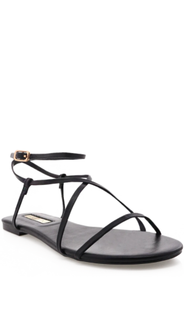 Pacific Sandals - Black-Sunshines Bliss