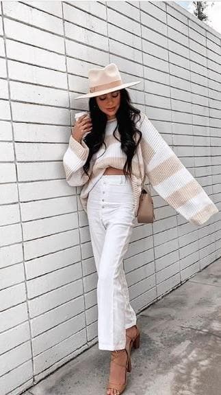 Cruz Pants - White-Sunshines Bliss