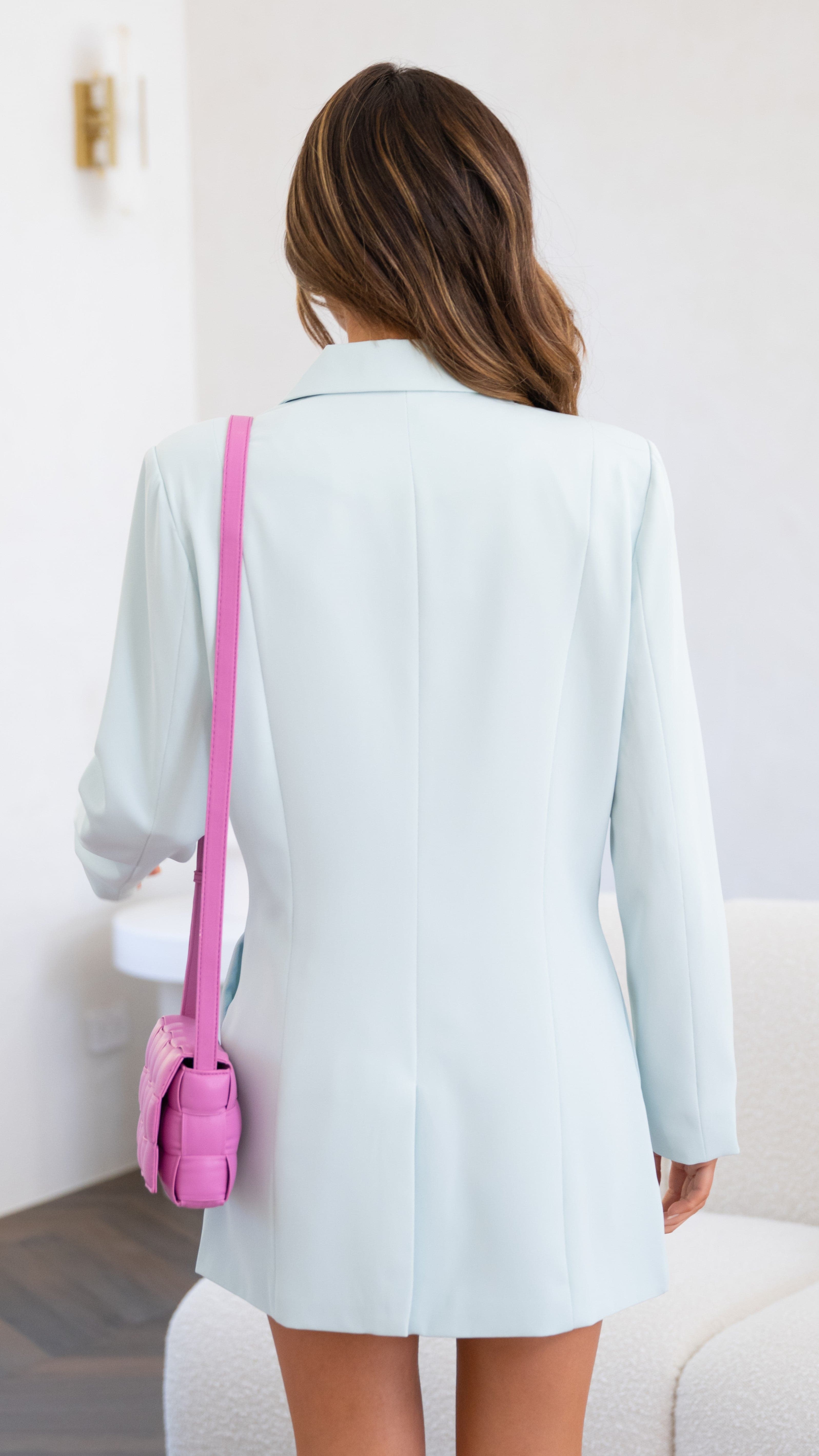 Hada Blazer - Blue-Sunshines Bliss