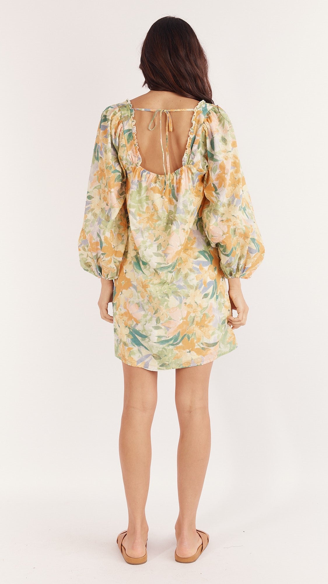 Dua Mini Dress - Wildflowers Print-Sunshines Bliss