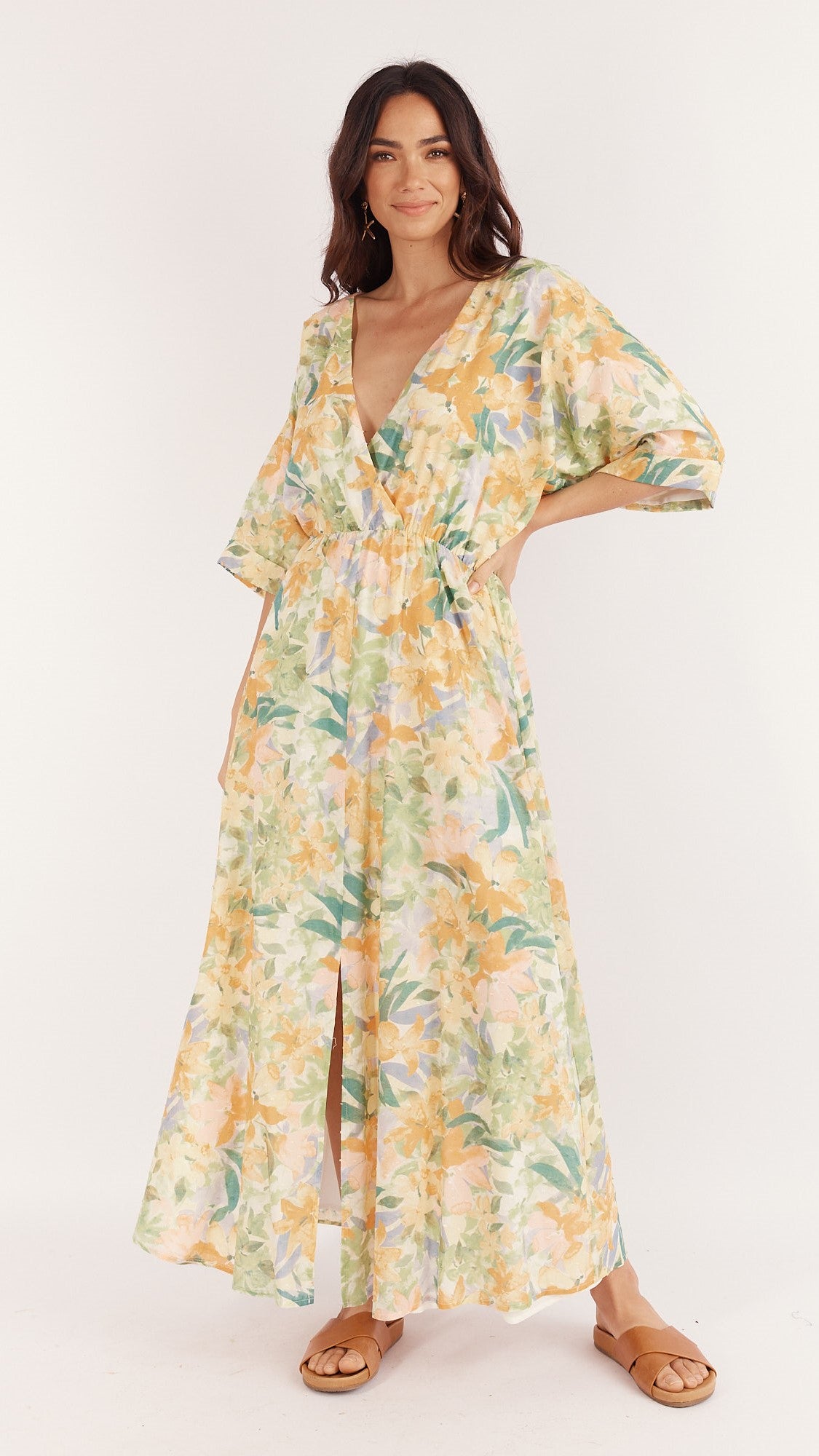 Marcy Maxi Dress - Wildflowers Print-Sunshines Bliss