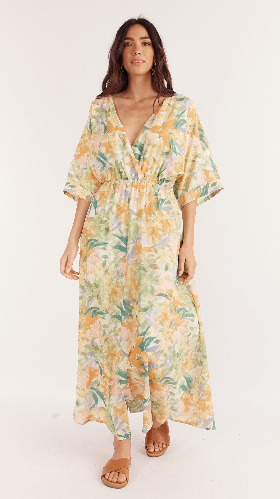 Marcy Maxi Dress - Wildflowers Print-Sunshines Bliss