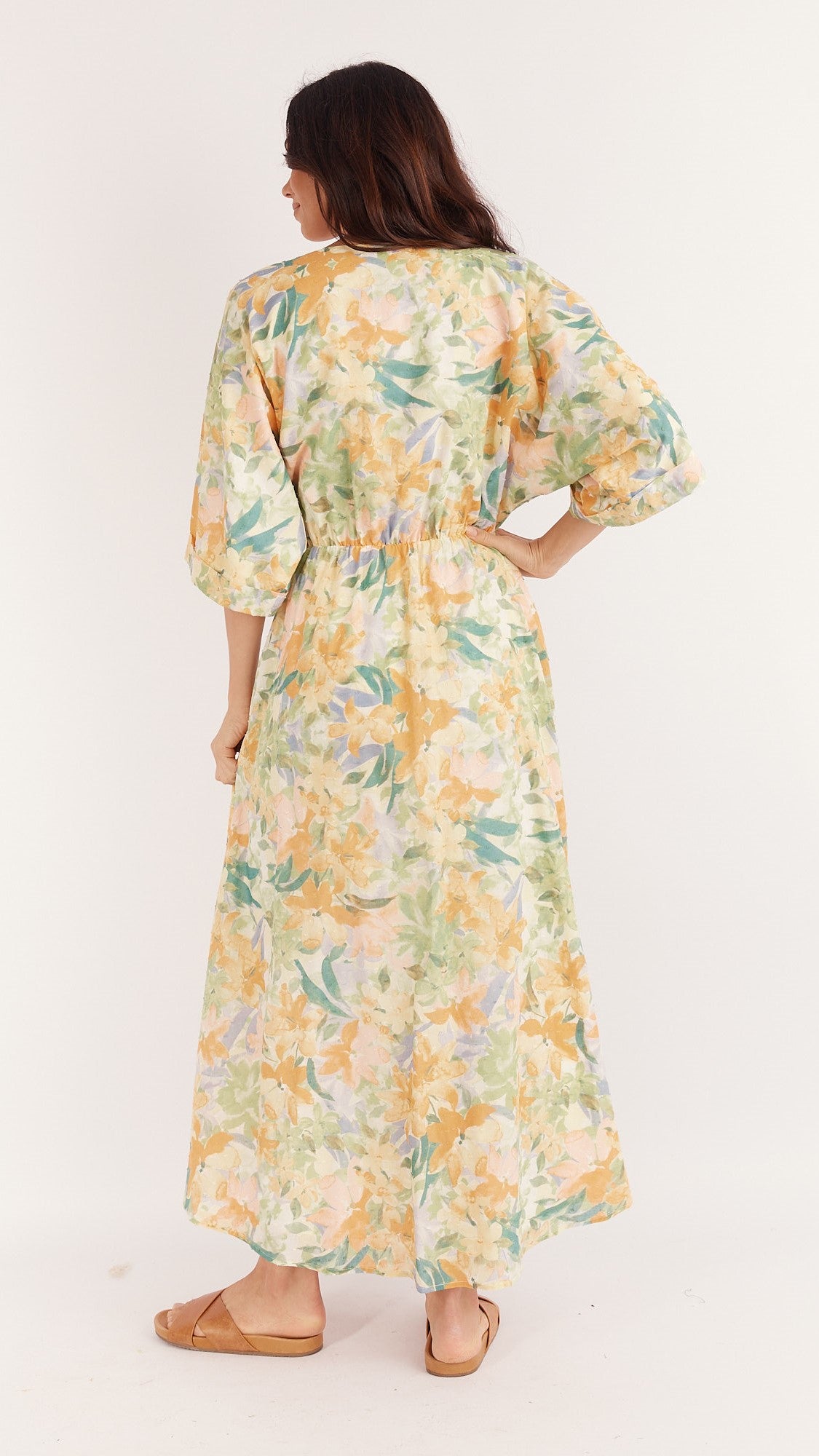 Marcy Maxi Dress - Wildflowers Print-Sunshines Bliss